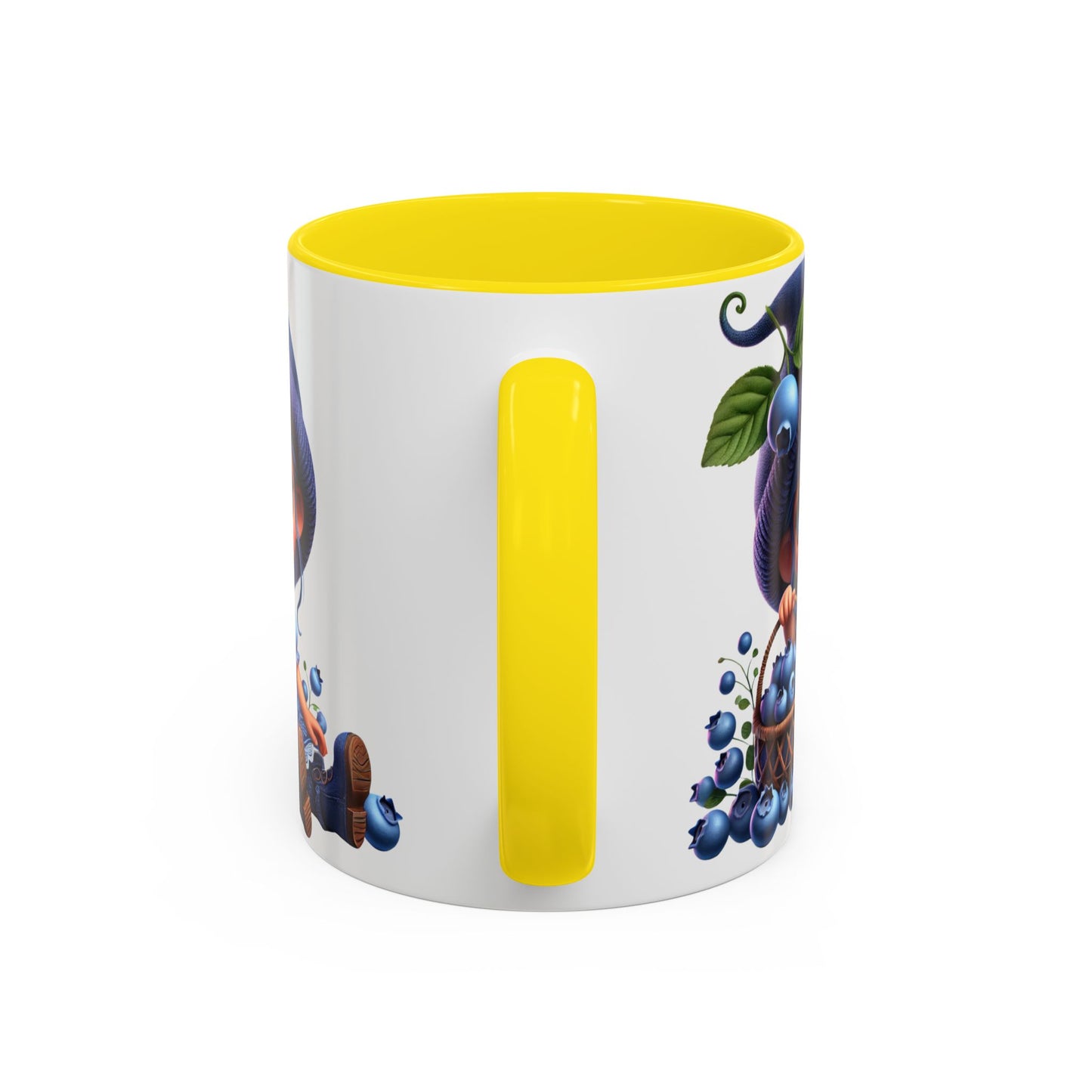 Cute Blueberry Girl Coffee Mug - 11oz & 15oz