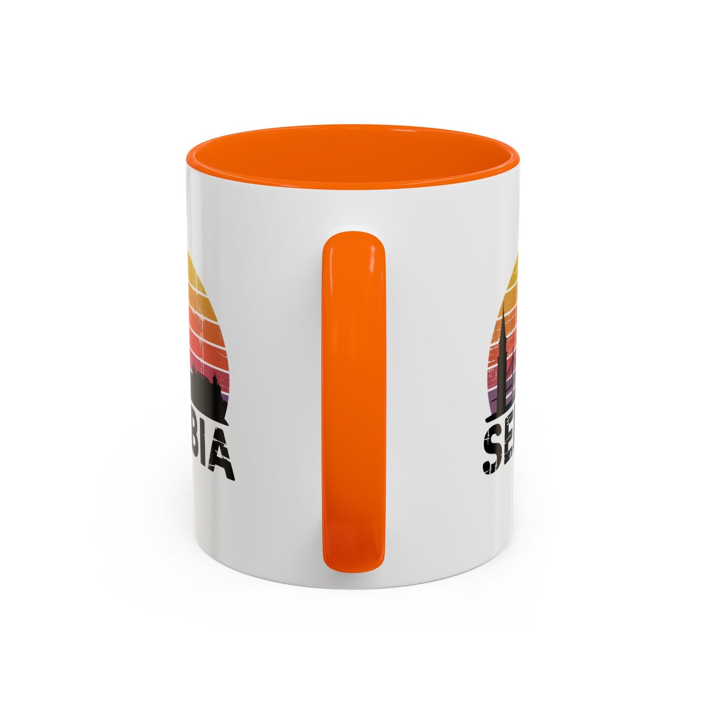 Serbia Sunset Accent Coffee Mug - Perfect for Travel Lovers, Gift for Friends or Family, Great for Home/Office Decor, Unique Souvenir