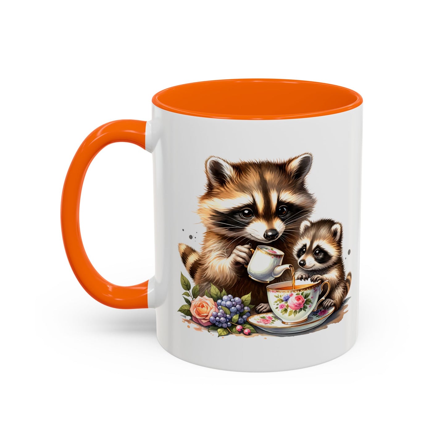 Whimsical Raccoon Coffee Mug - Perfect Gift for Animal Lovers, Cute Kitchen Decor, Tea Lovers, Nature Enthusiasts, Mother's Day