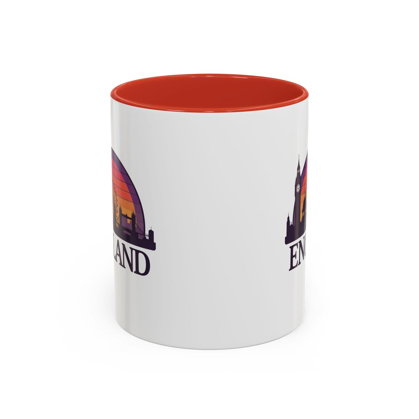 London Skyline Accent Coffee Mug - Unique Gift for Tea Lovers, Home Decor, Travel Souvenir, English Culture Enthusiasts, 11oz, 15oz