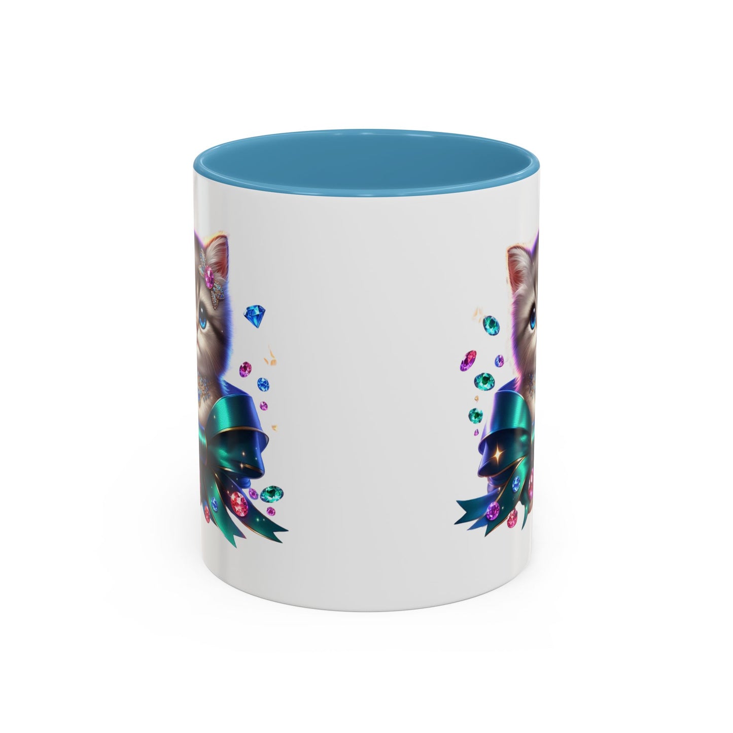 Cute Cat Accent Mug - Perfect Gift for Cat Lovers, Animal Enthusiasts, Birthdays, Housewarmings, Pet Adoption Celebrations