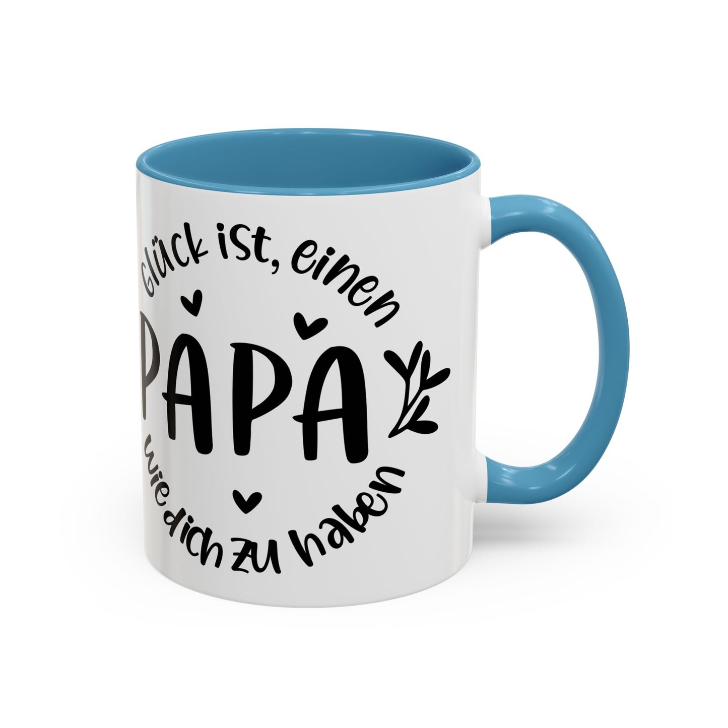 Father's Day Accent Coffee Mug - Perfect Gift for Dad, Funny Coffee Cup, Customizable Mug, Gifts for Papa, Unique Kitchenware