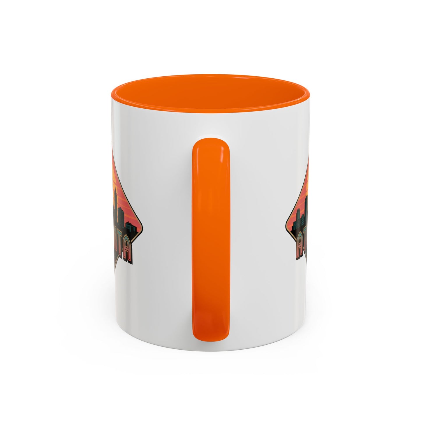 Atlanta Skyline Accent Coffee Mug, Unique Gift for Coffee Lovers, Home Decor, Travel Souvenir, Urban Style Mug