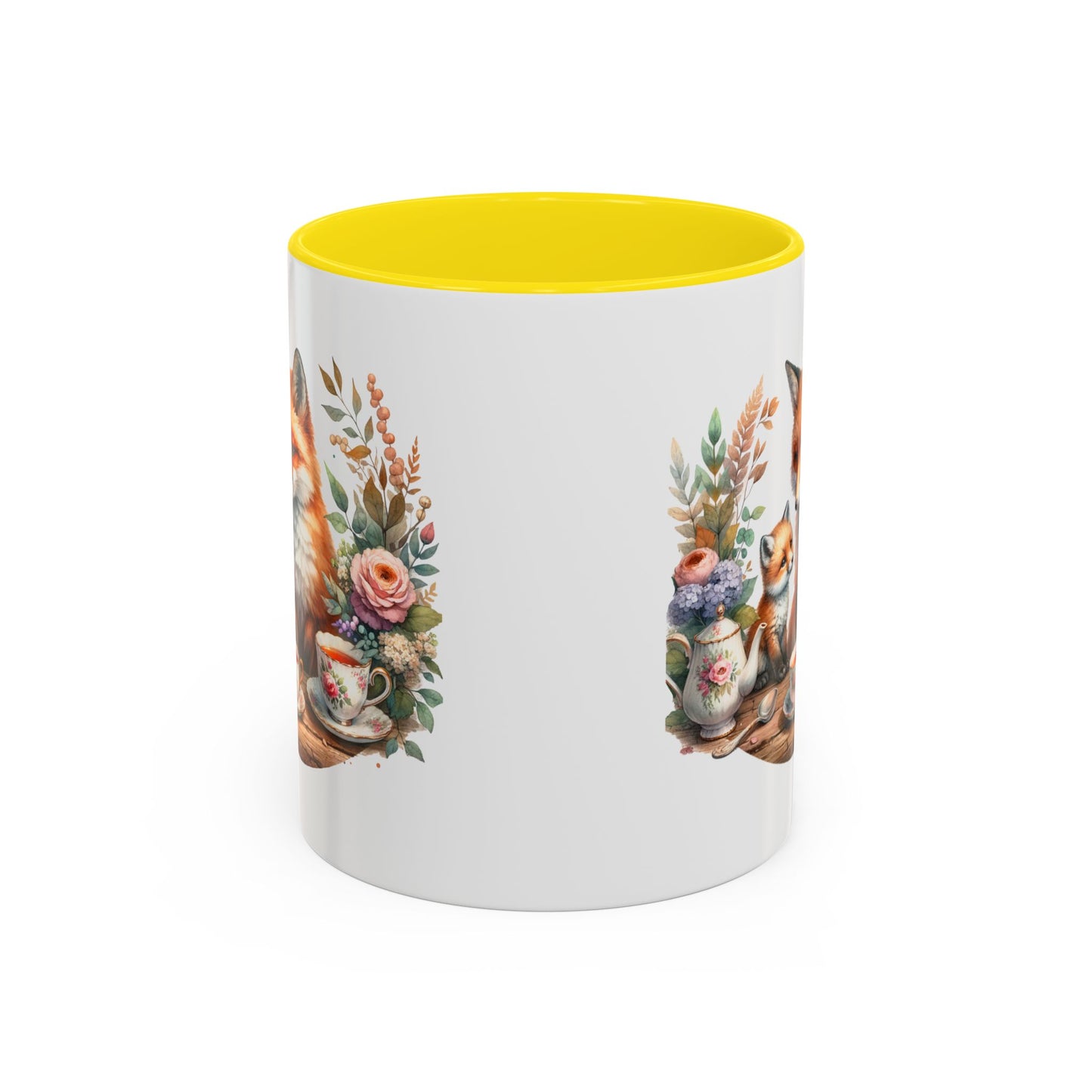 Whimsical Fox Art Coffee Mug - Perfect Gift for Nature Lovers, Home Decor, Animal Enthusiasts, Birthday, Mother's Day