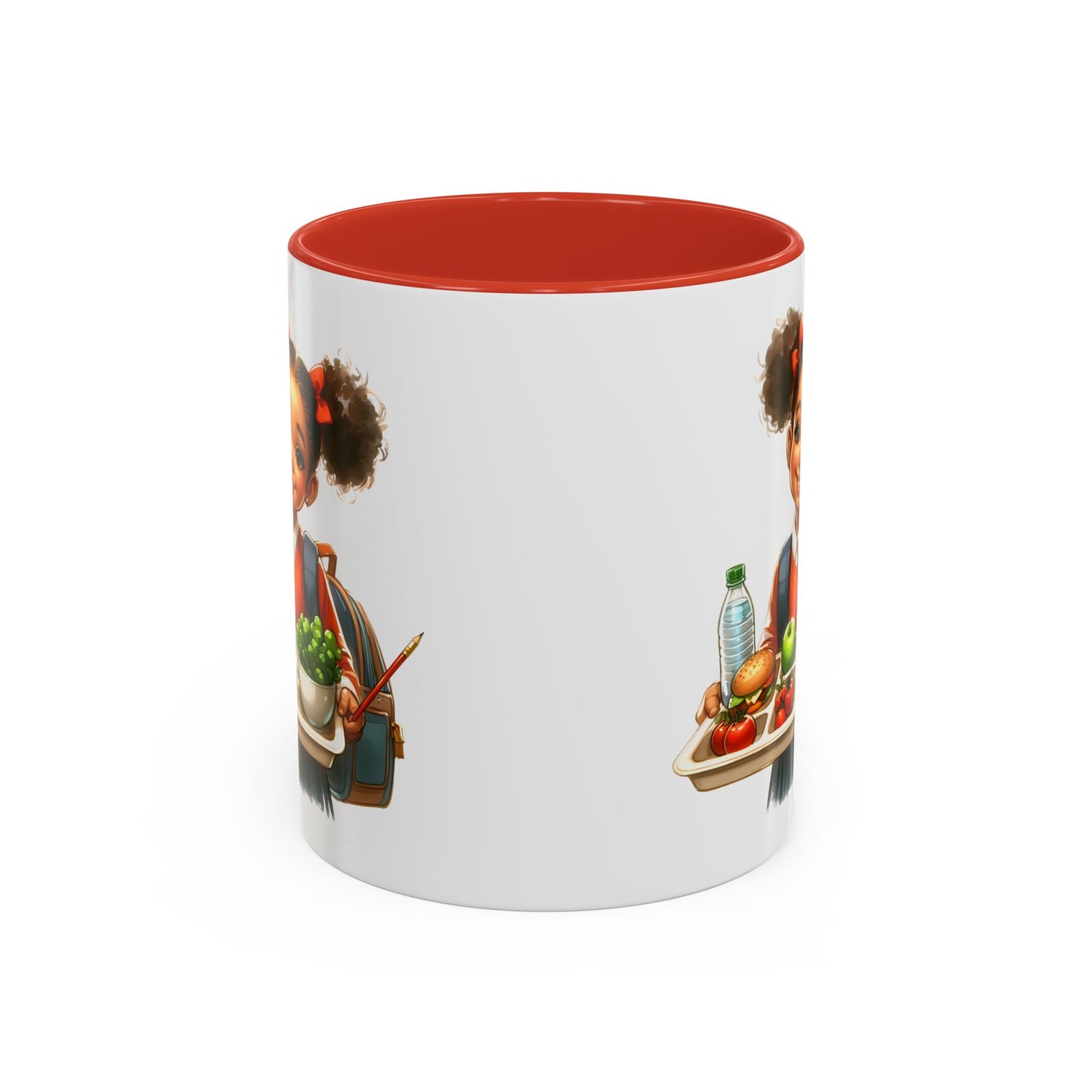 Happy Kids Accent Coffee Mug - Fun Drinkware for Home, School, Nursery, Gifts, Birthday, Holidays, Cute Design