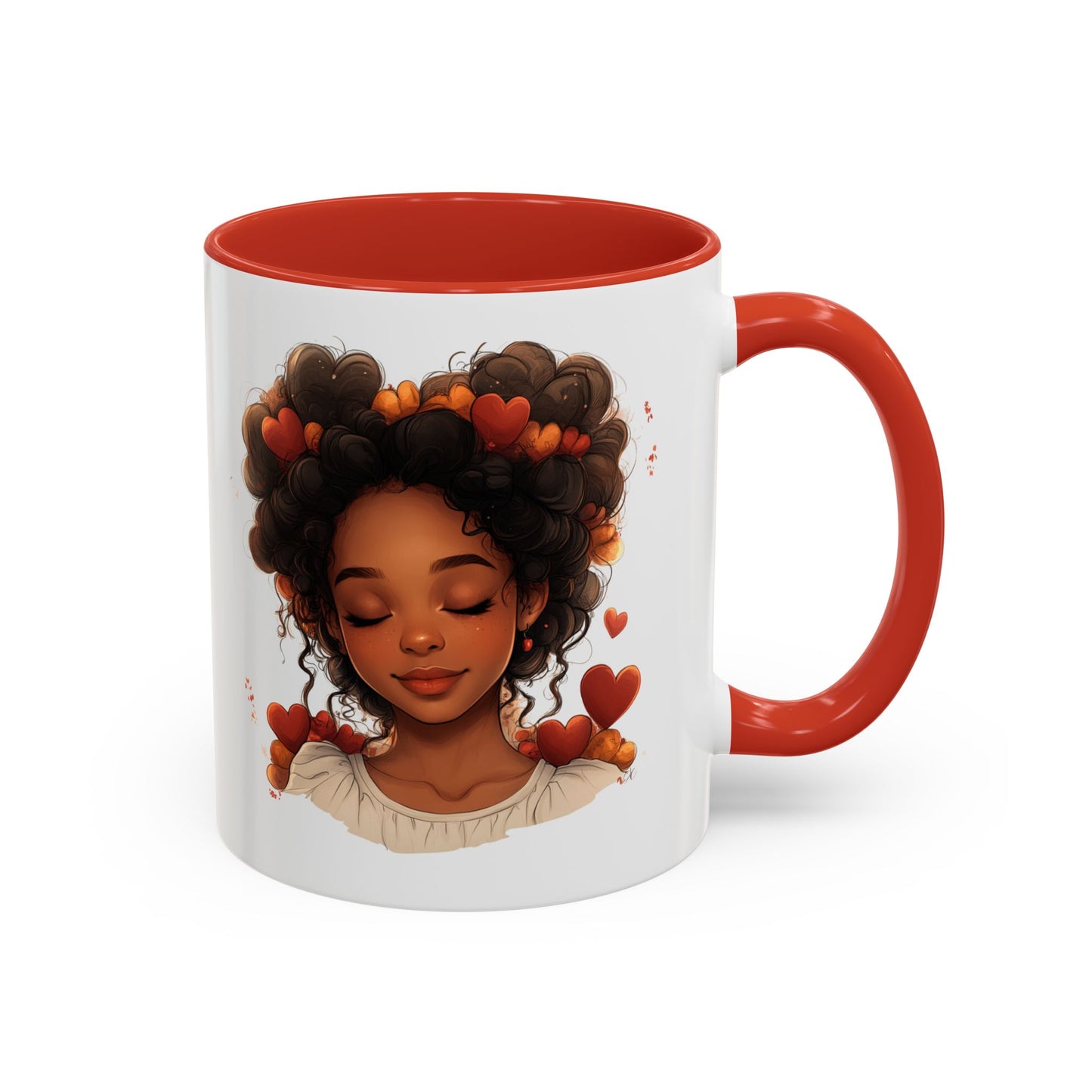 Charming Heart-Themed Coffee Mug for Coffee Lovers, Gift for Friends, Birthday, Valentine's Day, Unique Home Decor, Valentine's Gift