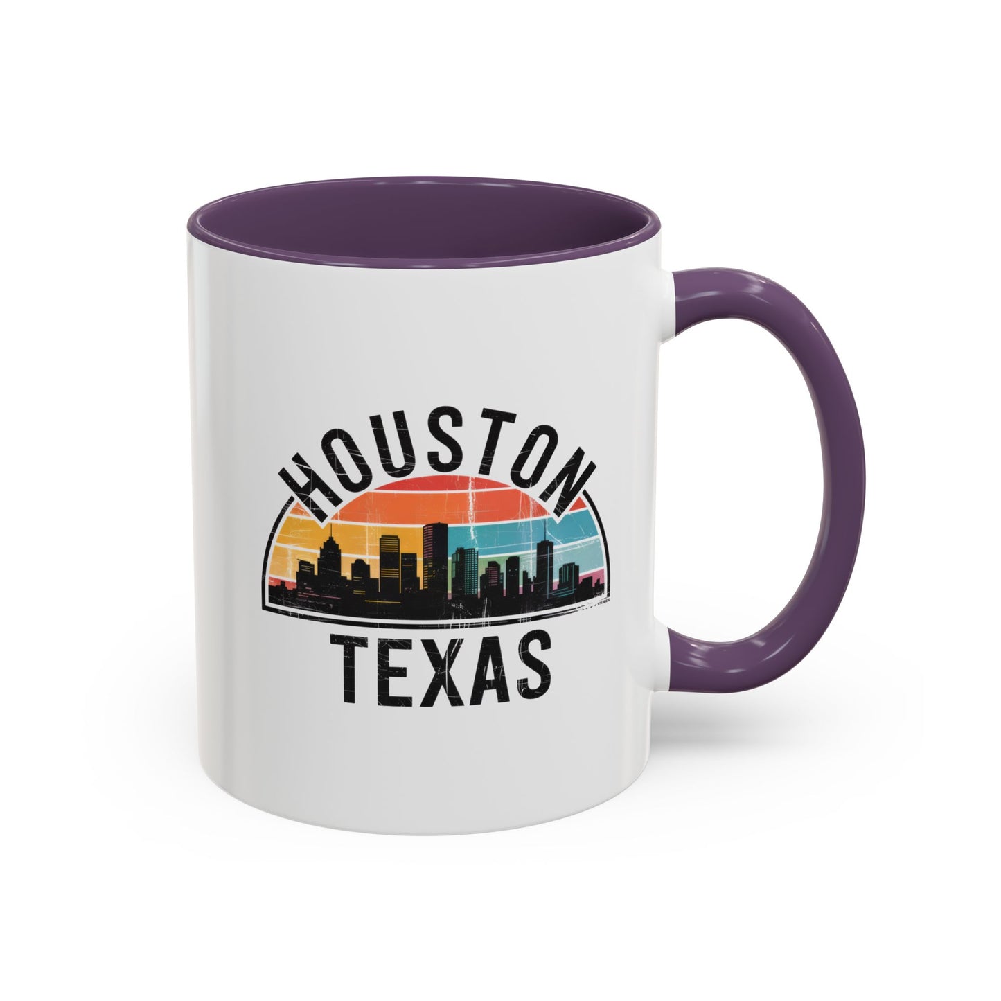 Houston Texas Accent Coffee Mug - Perfect for Souvenir Lovers, Gift for Texas Proud, Travel Mugs, Cityscape Kitchen Decor, Coffee Lovers