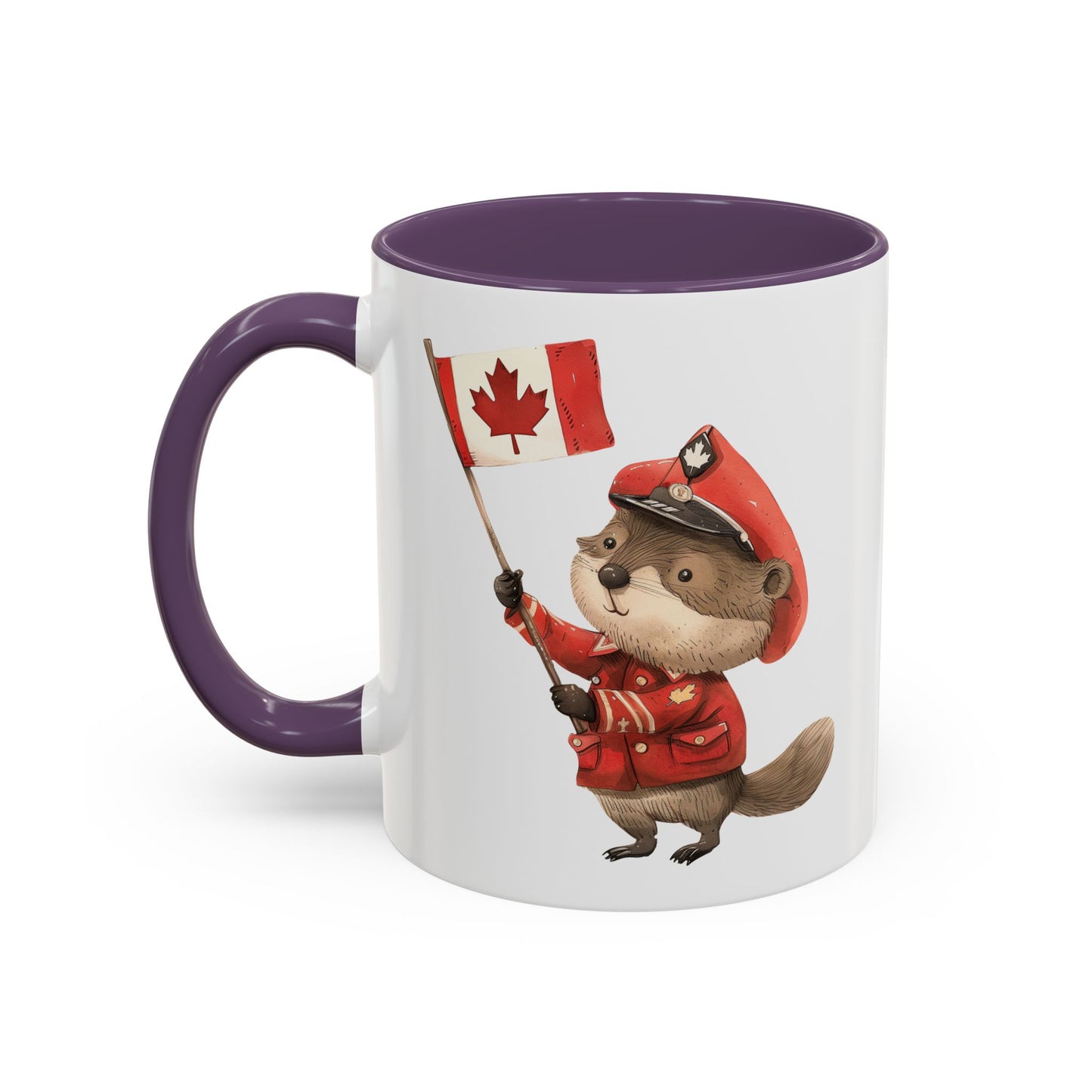 Adorable Canadian Beaver Coffee Mug | Cute Animal Lover Gift, Canada Day Celebration, Home Decor, Fun Office Mug, Tea Lover