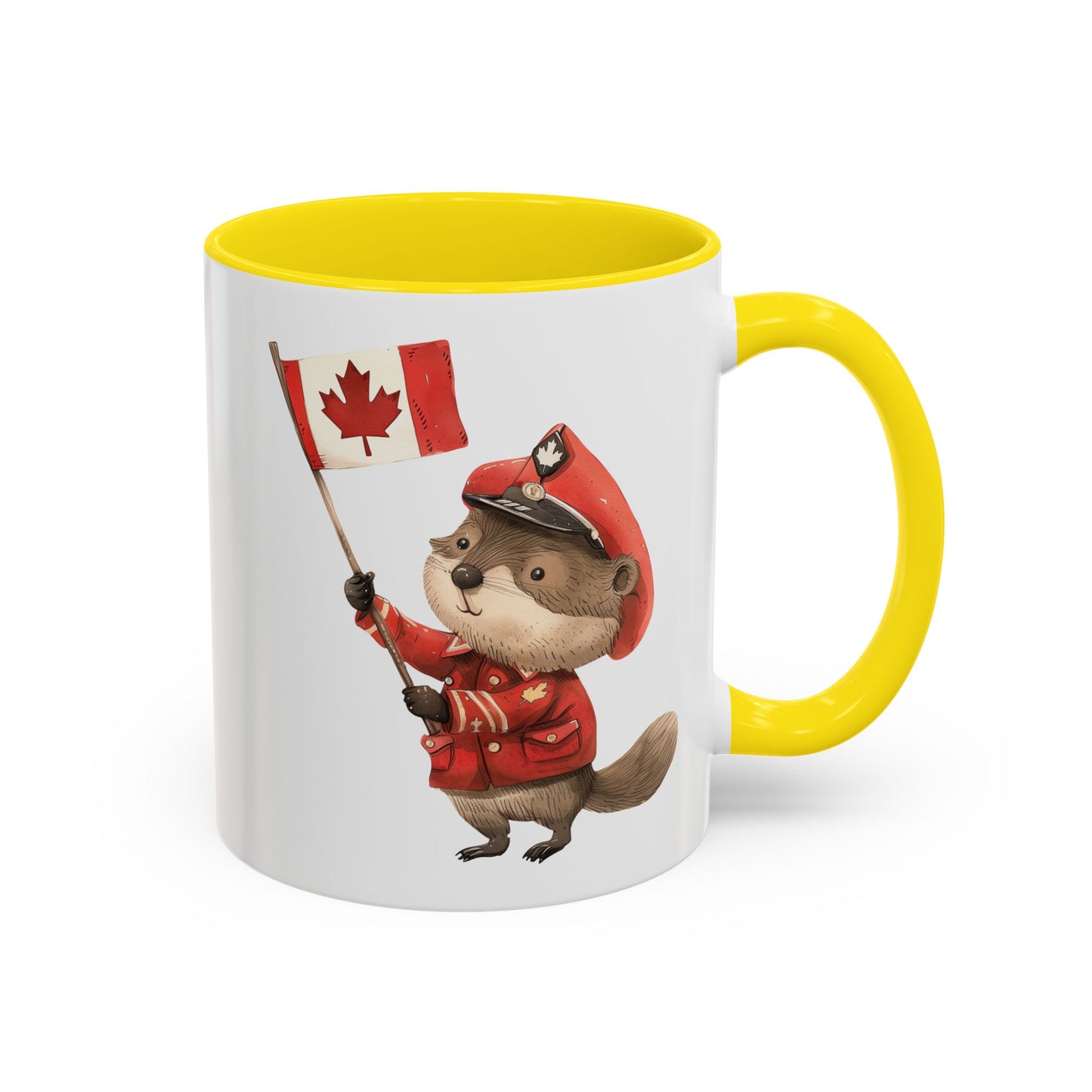 Adorable Canadian Beaver Coffee Mug | Cute Animal Lover Gift, Canada Day Celebration, Home Decor, Fun Office Mug, Tea Lover