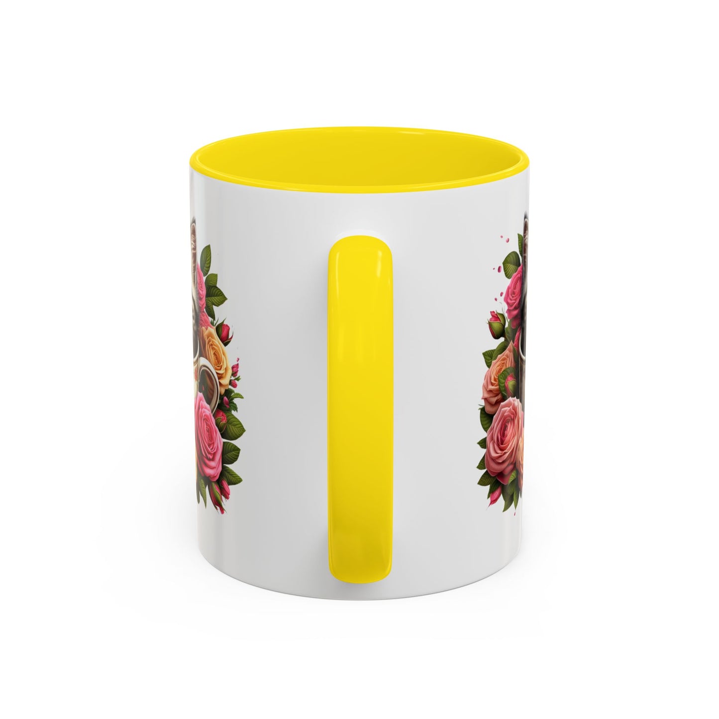 Whimsical Cat Coffee Mug with Floral Accents, Cute Cat Mug, Pet Lover Gift, Tea Cup, Perfect for Cat Lovers, Floral Coffee Cup, [...]