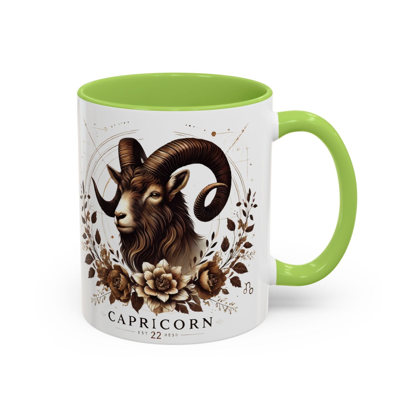 Capricorn Zodiac Coffee Mug - Elegant Astrological Design for Astrology Lovers
