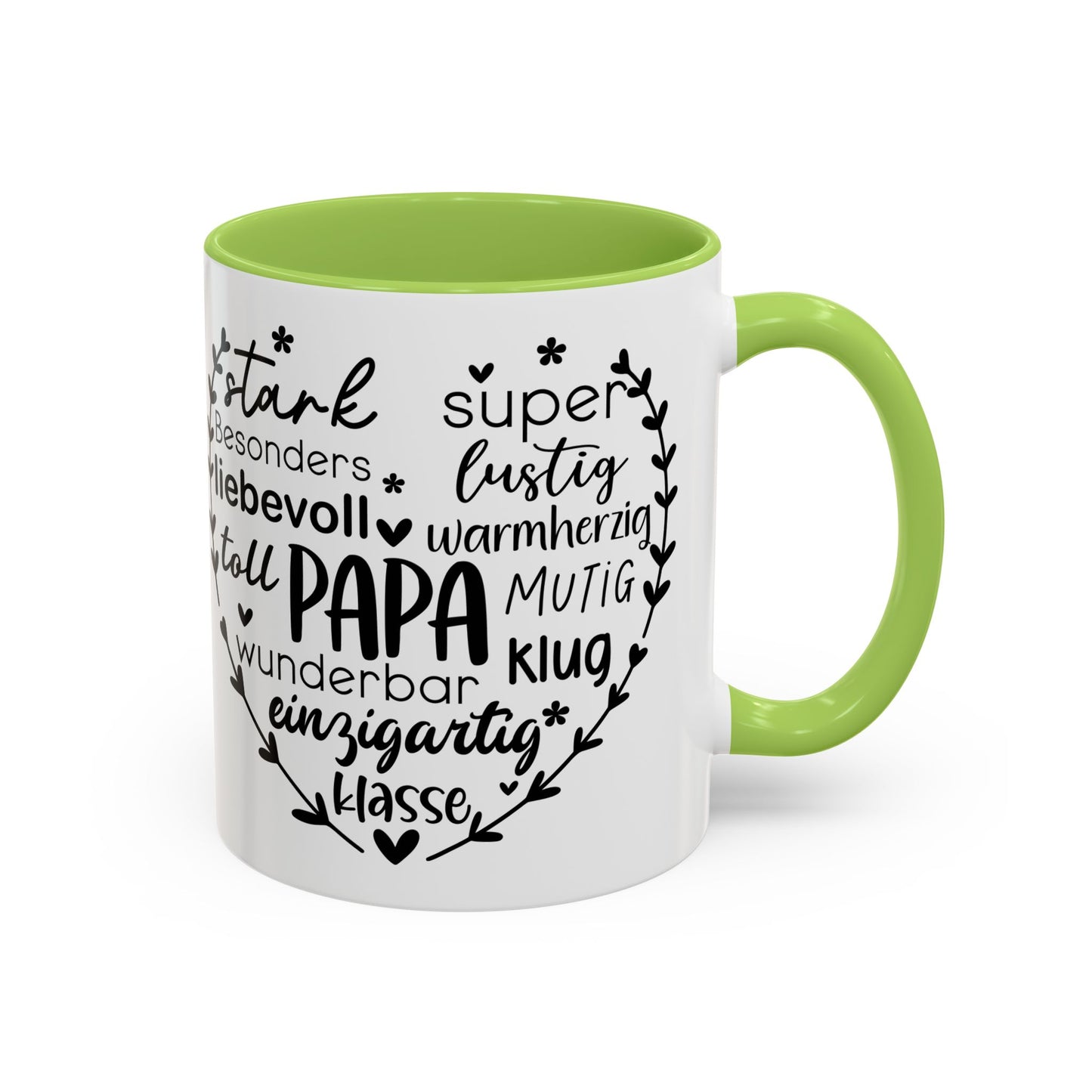 Personalized Papa Coffee Mug – Heartfelt Gift for Dads, Birthday Present, Father's Day Mug, Home Office Coffee Cup, Unique Dad Gift