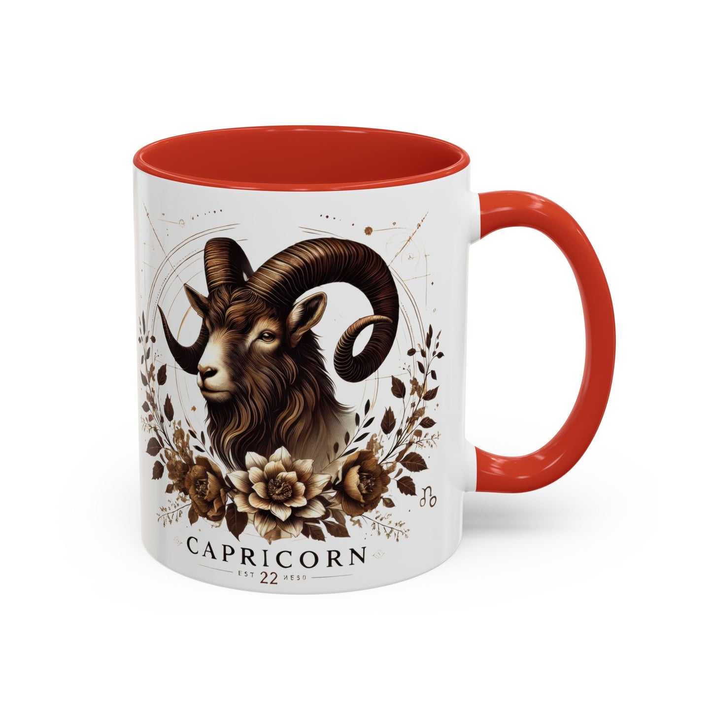 Capricorn Zodiac Coffee Mug - Elegant Astrological Design for Astrology Lovers