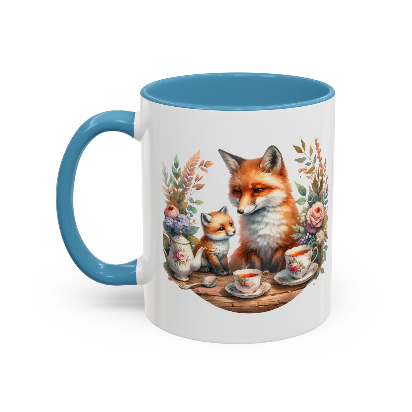 Whimsical Fox Art Coffee Mug - Perfect Gift for Nature Lovers, Home Decor, Animal Enthusiasts, Birthday, Mother's Day
