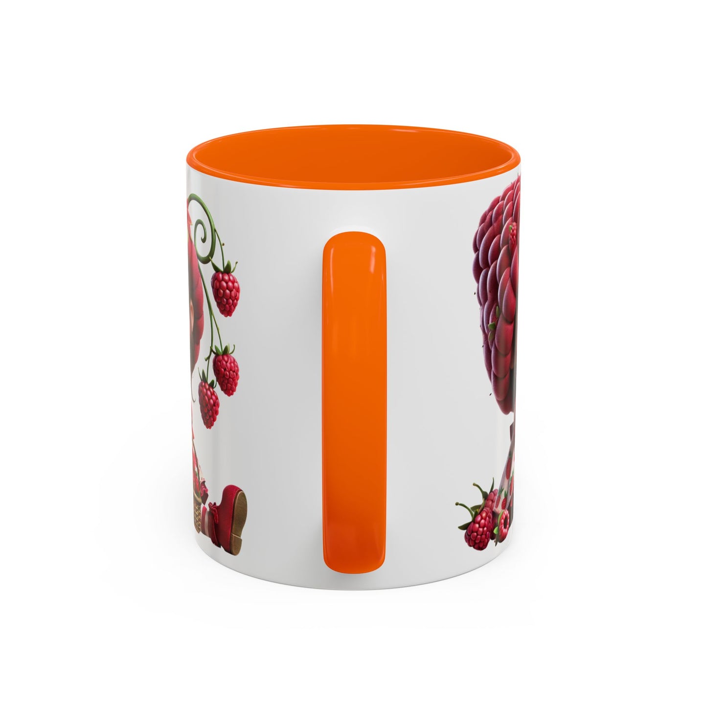 Whimsical Berry Girl Coffee Mug - Perfect for Berry Lovers!