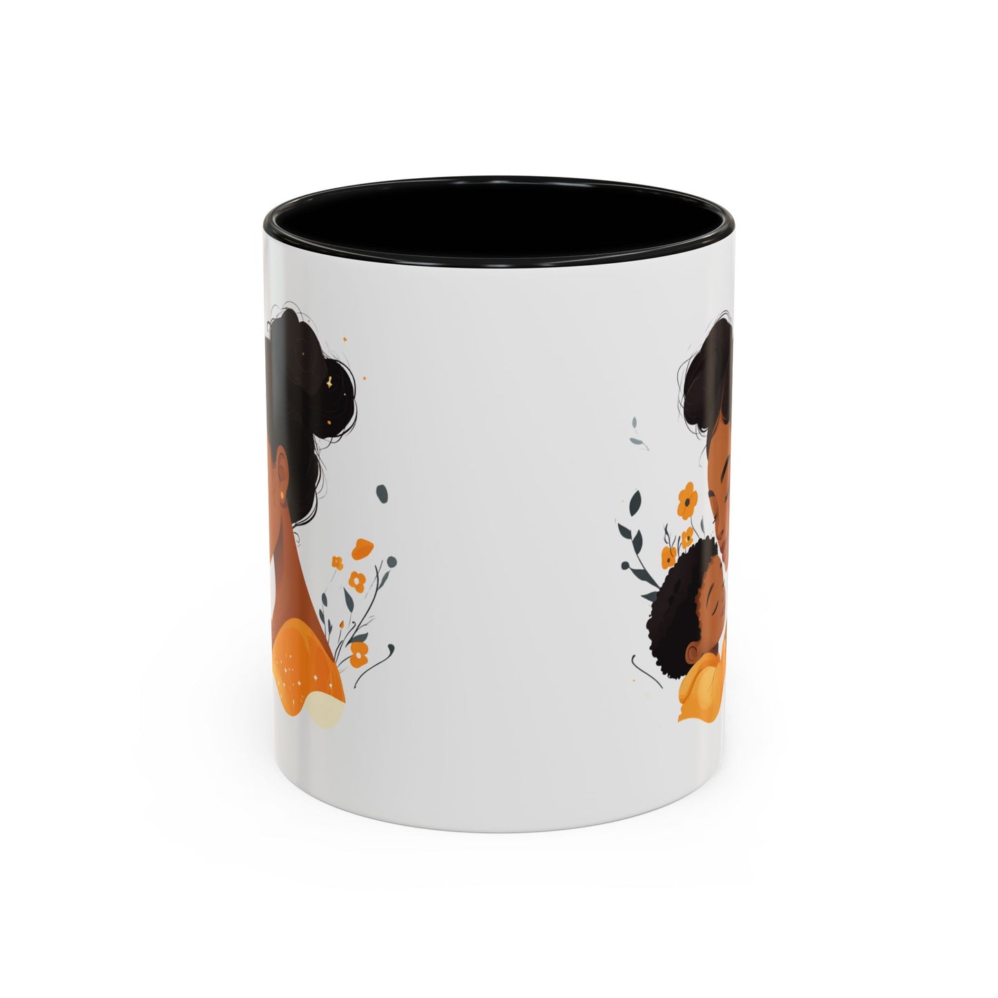 Mommy & Me Coffee Mug, Heartwarming Gift for Mother, Family Bonding, Mother's Day, Cozy Drinkware