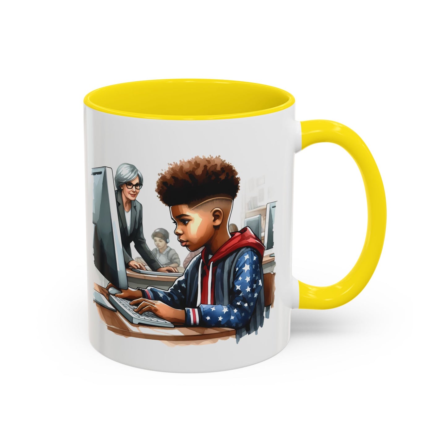 Creative Office Accent Coffee Mug - Perfect for Work, Study, Home Office, Gifts, Teacher Appreciation, Graduation