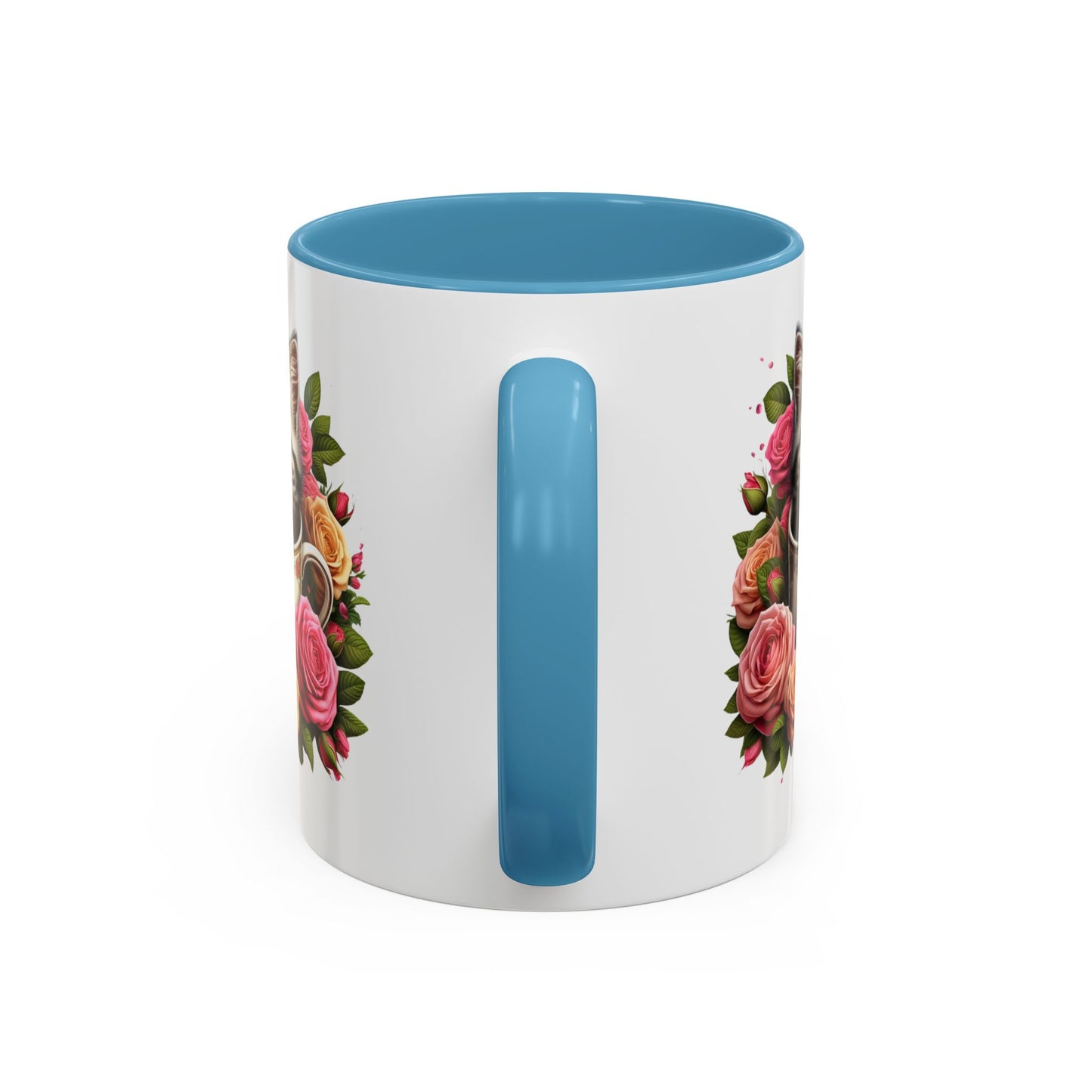 Whimsical Cat Coffee Mug with Floral Accents, Cute Cat Mug, Pet Lover Gift, Tea Cup, Perfect for Cat Lovers, Floral Coffee Cup, [...]