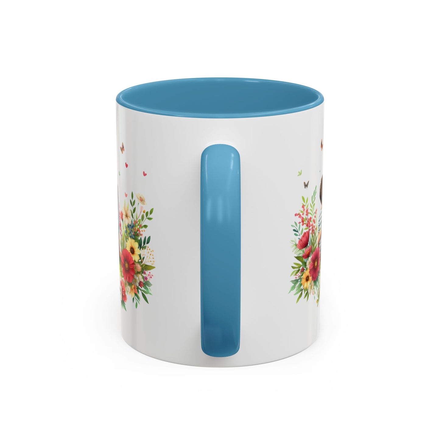 Floral Mother’s Day Coffee Mug, Gift for Moms, Tea Cup for Garden Lovers, Cute Mug for Mother's Day, Inspirational Beverage Mug