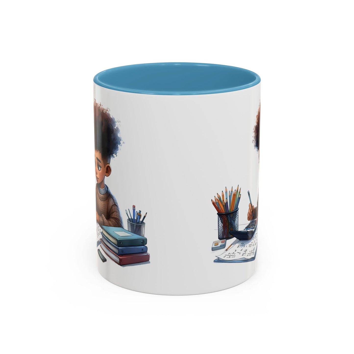 Charming Study Buddy Coffee Mug, Cute Gift for Students, Writers, Back to School, Personalized Teacher Gift, Unique Desk Decor