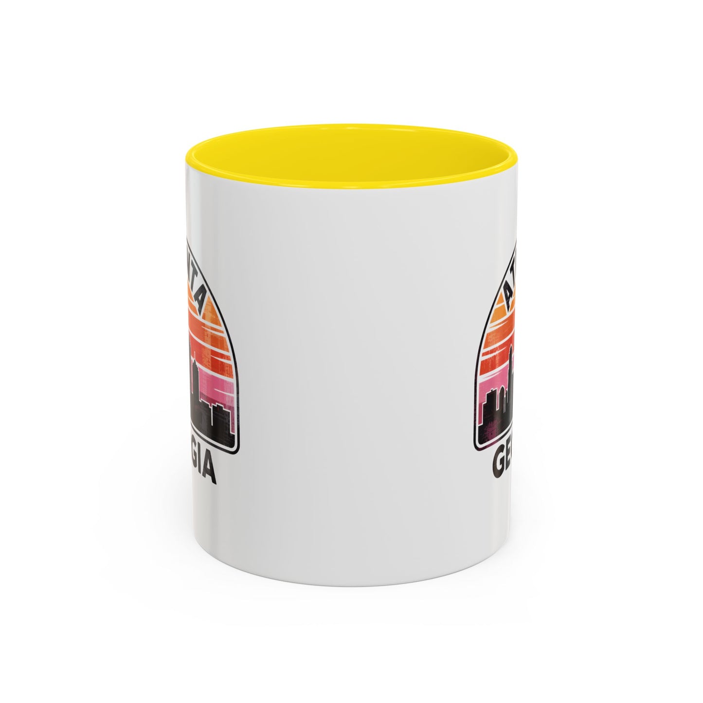 Vibrant Atlanta Coffee Mug - Perfect for Home or Office, Gift for Coffee Lovers, Souvenir for Travelers, Georgia Pride