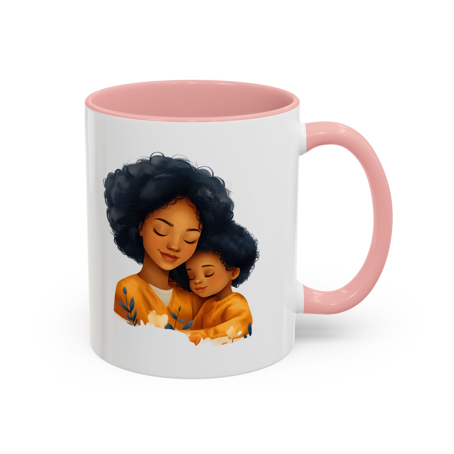 Warm Embrace Coffee Mug - Celebrating Love, Mom Gift, Unique Artwork, Cozy Home Decor, Perfect for Mother's Day, Tea Lover