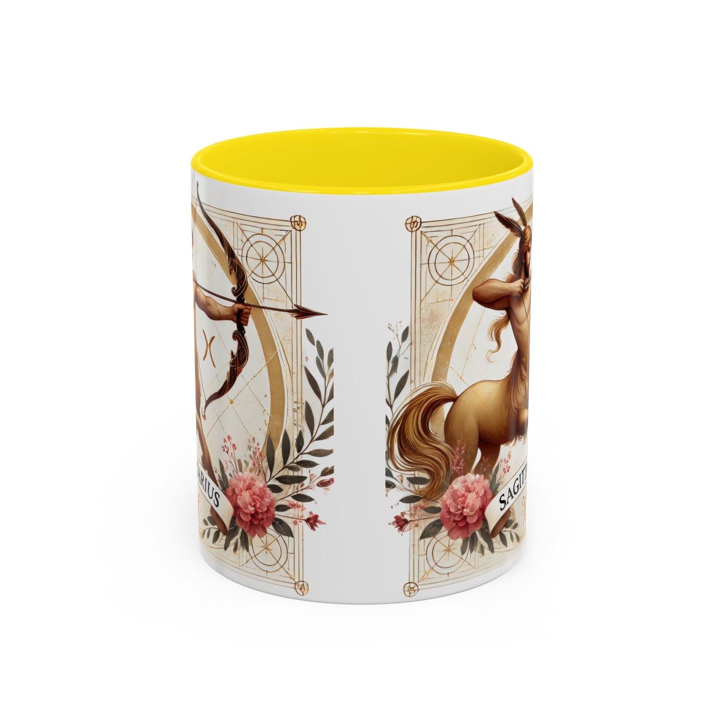 Sagittarius Accent Coffee Mug – 11oz & 15oz – Zodiac Inspired Gift for Astrology Lovers