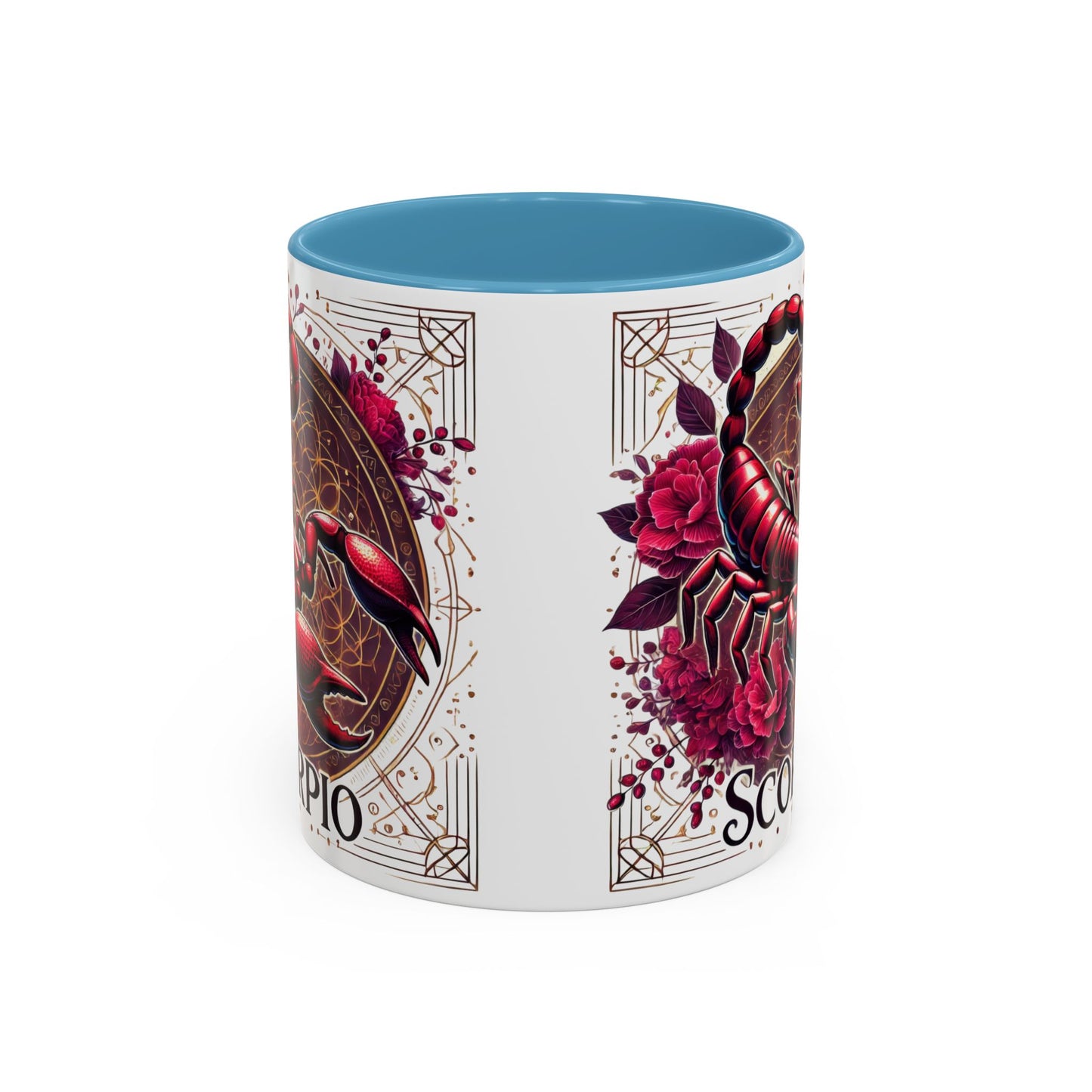 Scorpio Zodiac Accent Coffee Mug - Astrology Gift for Scorpios