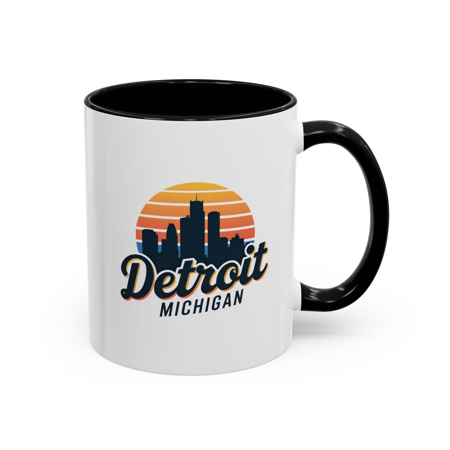 Detroit Skyline Coffee Mug - Perfect for Home, Gifts, Office Decor, Travel, Sunsets