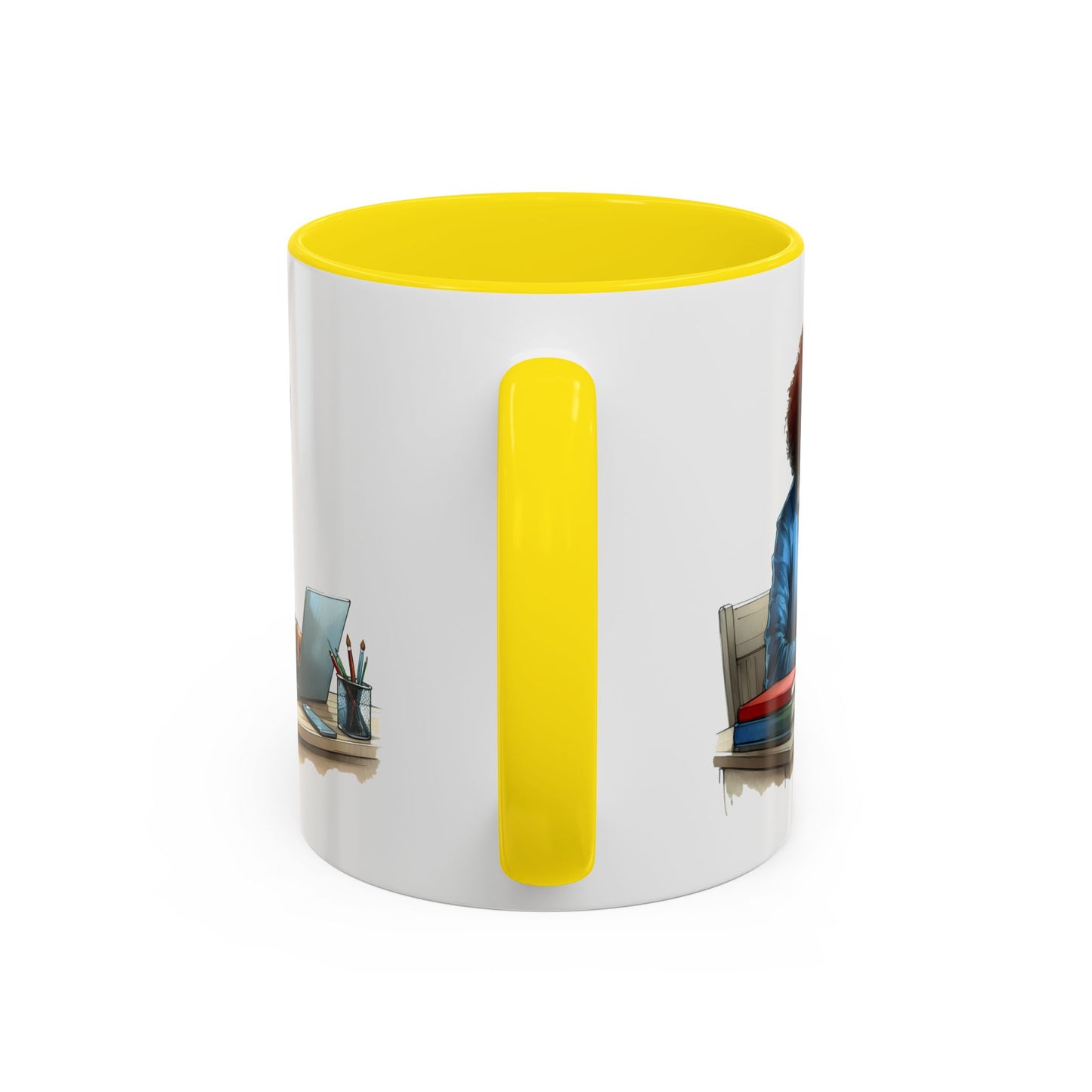 Inspirational Workspace Coffee Mug for Home Office, Motivational Mug for Students, Cozy Gift for Professionals, Unique Desk Accessory