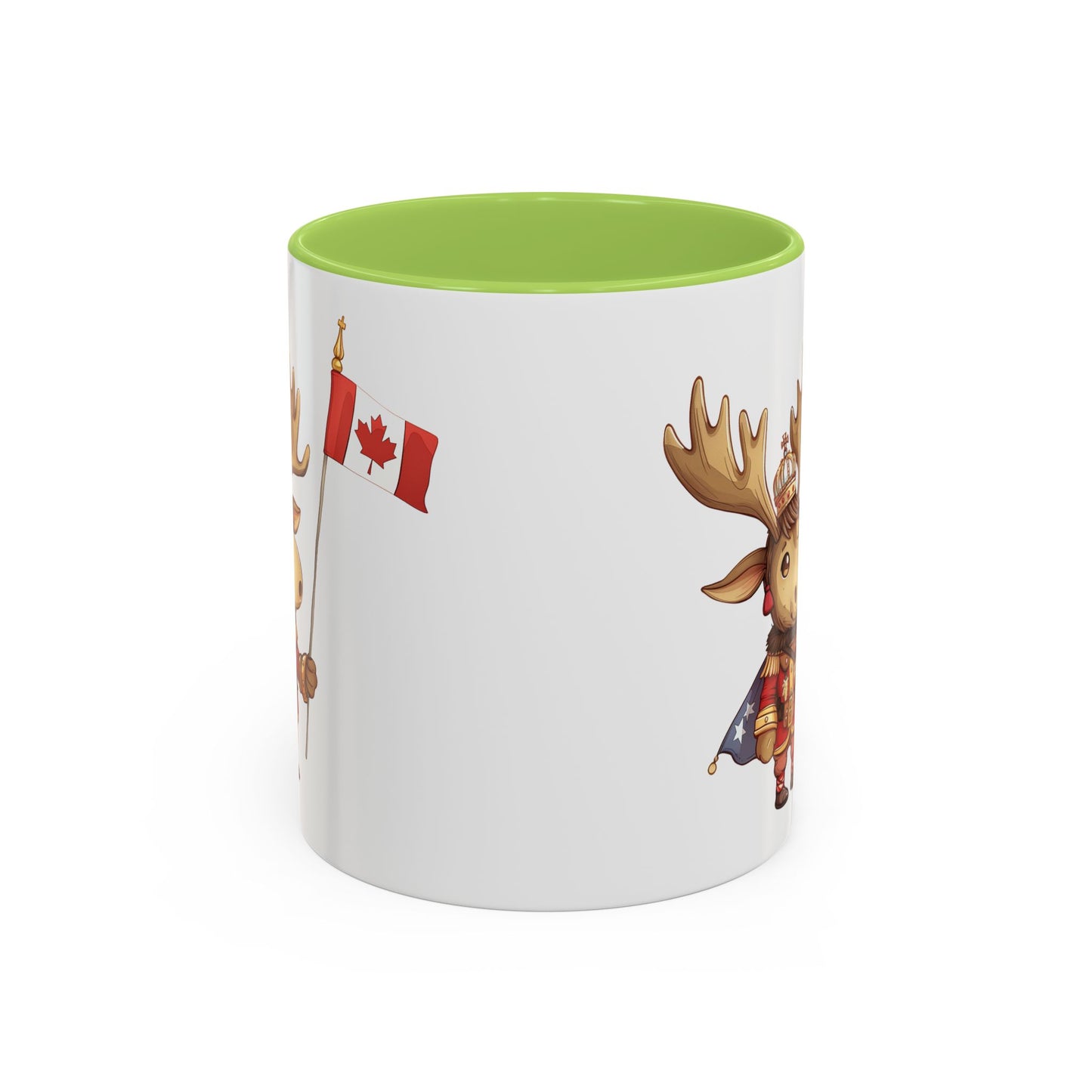 Canada Moose Accent Coffee Mug, Funny Moose Mug, Canadian Gift, Cute Animal Mug, Canada Day Mug, Holiday Coffee Cup