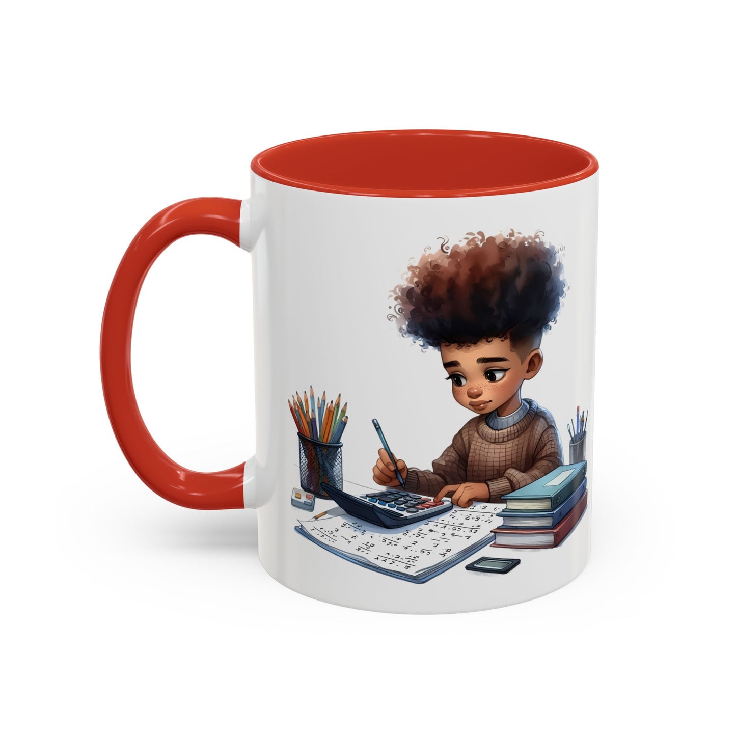 Charming Study Buddy Coffee Mug, Cute Gift for Students, Writers, Back to School, Personalized Teacher Gift, Unique Desk Decor