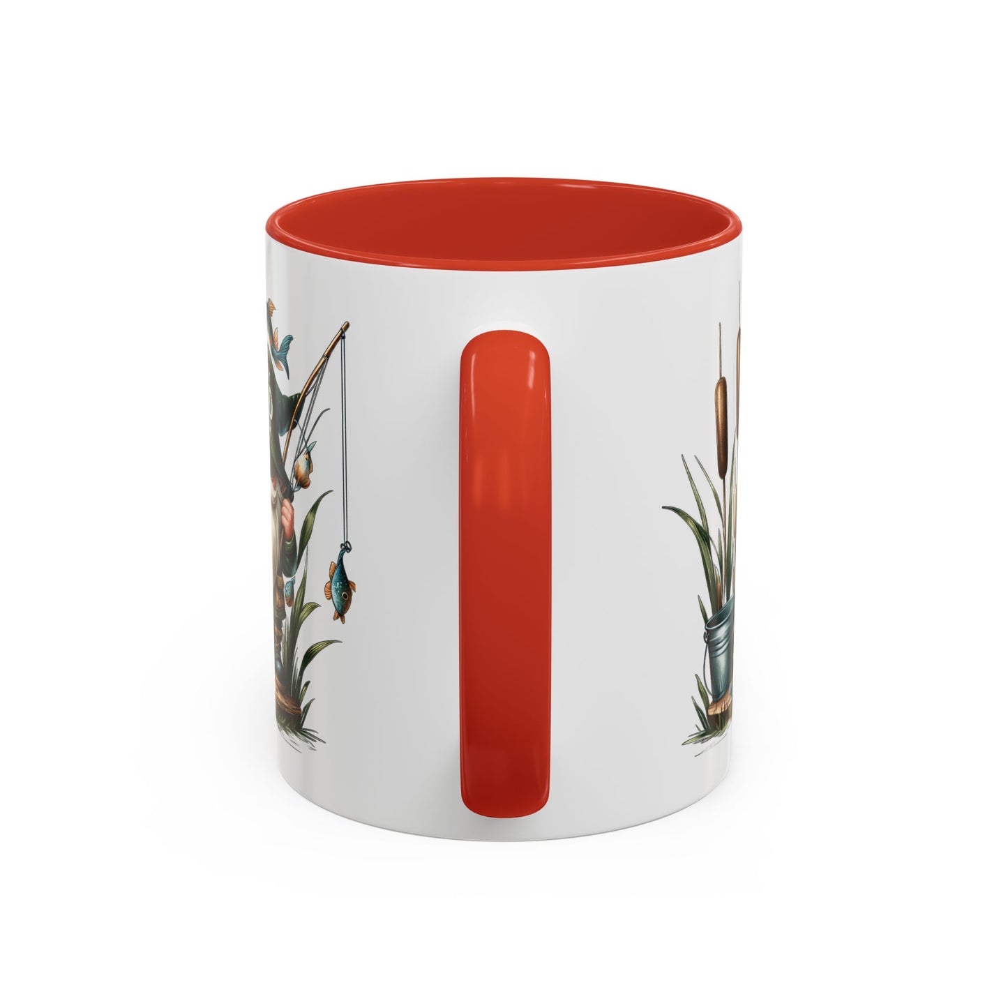 Fishing Gnome Coffee Mug, Best Dad Ever, Father's Day Gift, Dad's Mug, Gnome Decor, Outdoor Lover's Cup