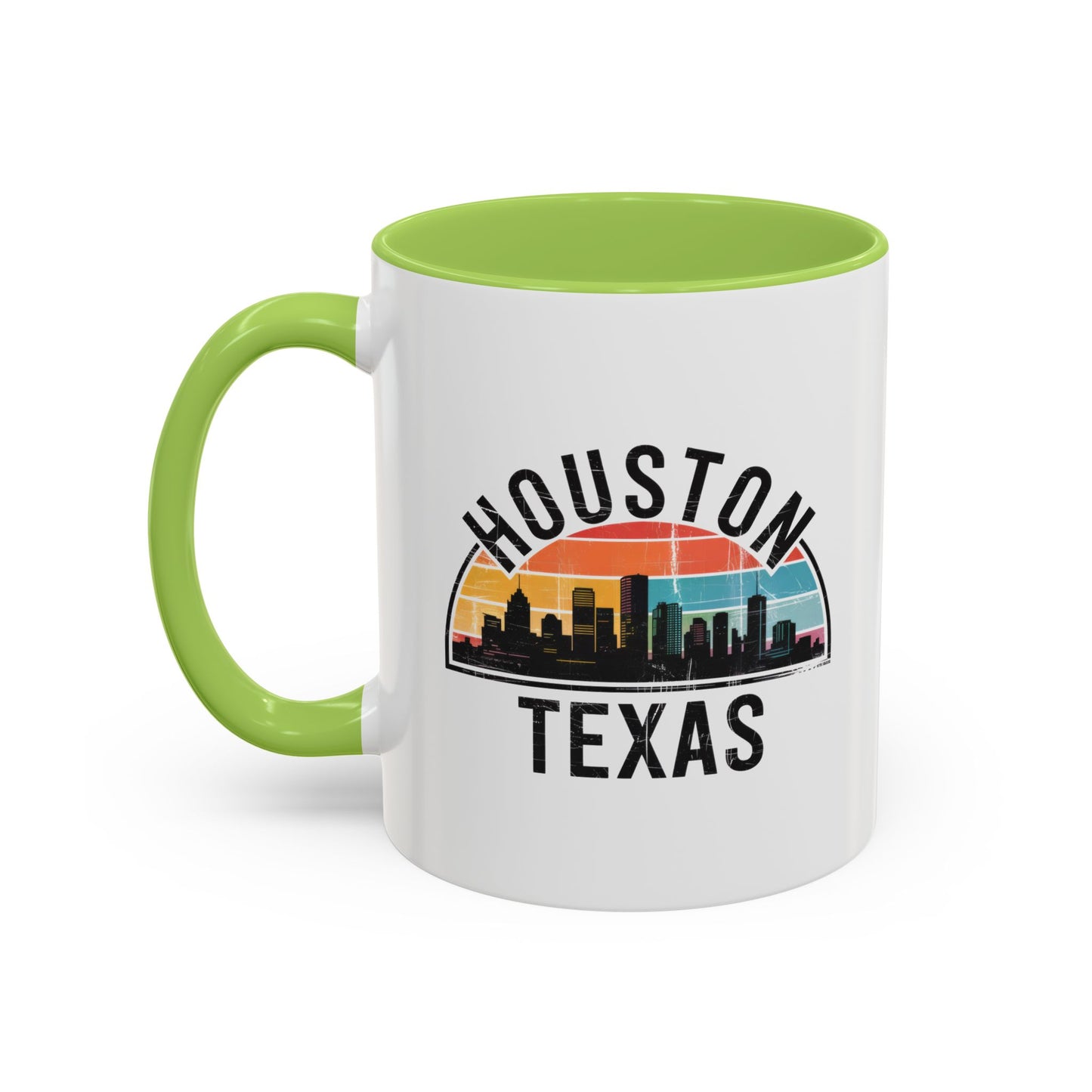 Houston Texas Accent Coffee Mug - Perfect for Souvenir Lovers, Gift for Texas Proud, Travel Mugs, Cityscape Kitchen Decor, Coffee Lovers