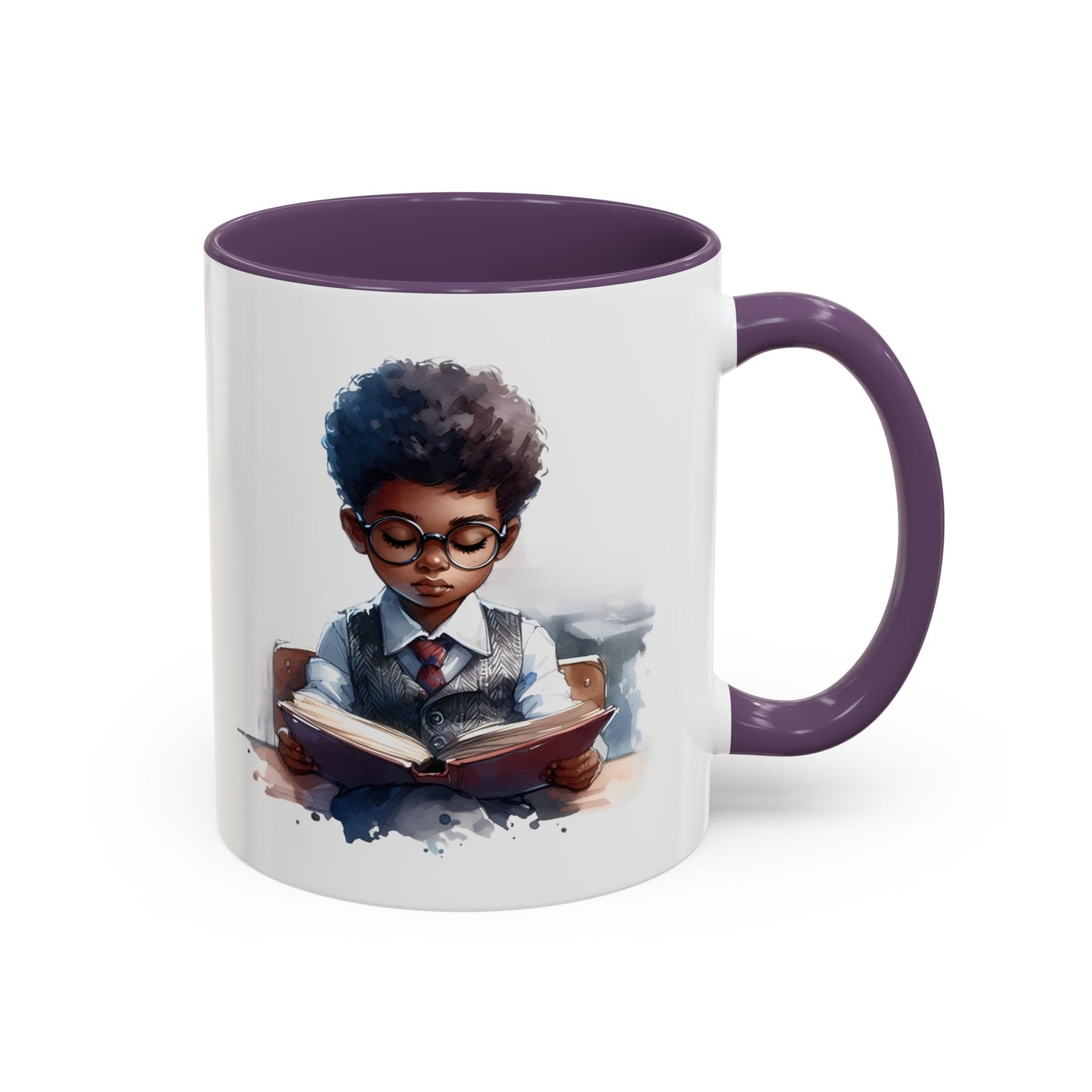 Whimsical Character Coffee Mug, Inspirational Mug, Gift for Readers, Unique Art Mug, Personalized Coffee Cup