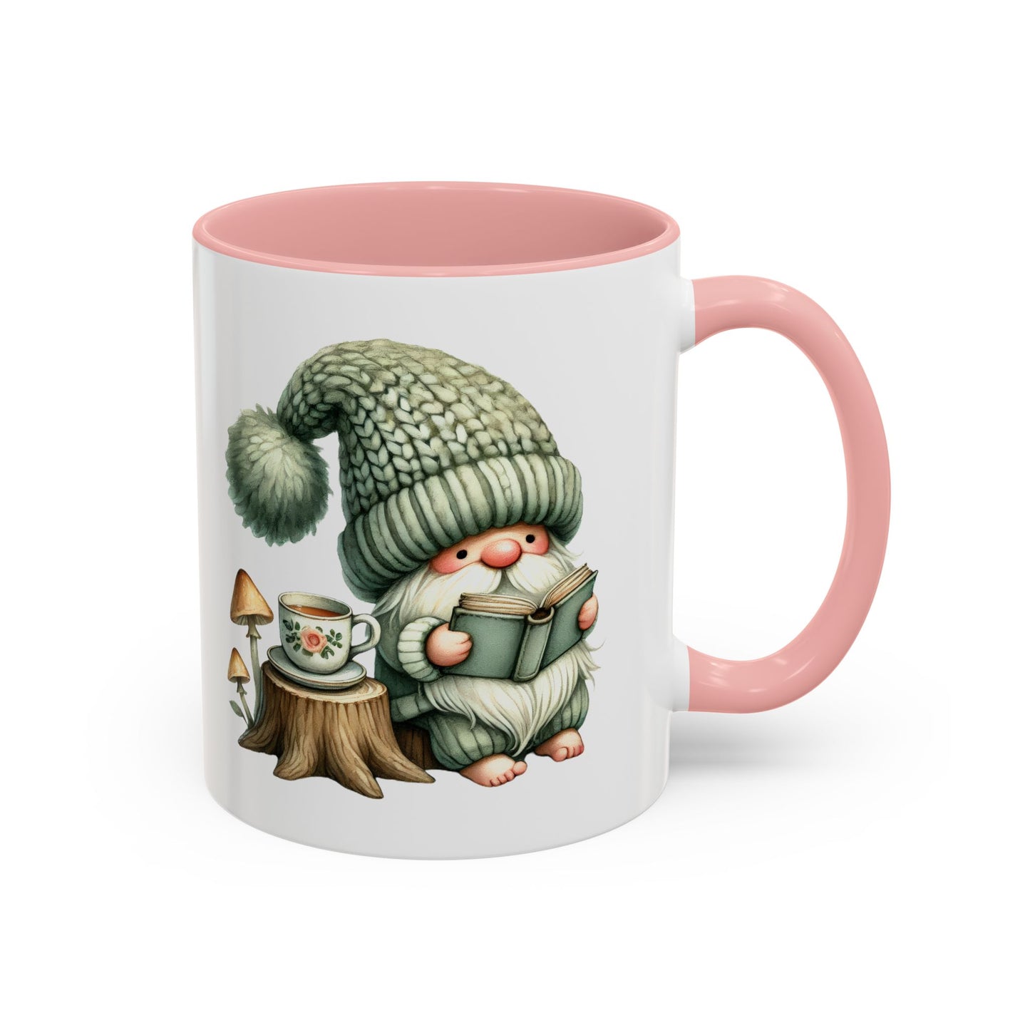 Whimsical Gnome Coffee Mug - Cute Home Decor, Unique Gift for Coffee Lovers, Cozy Vibes, Seasonal Celebrations, Fun Tableware