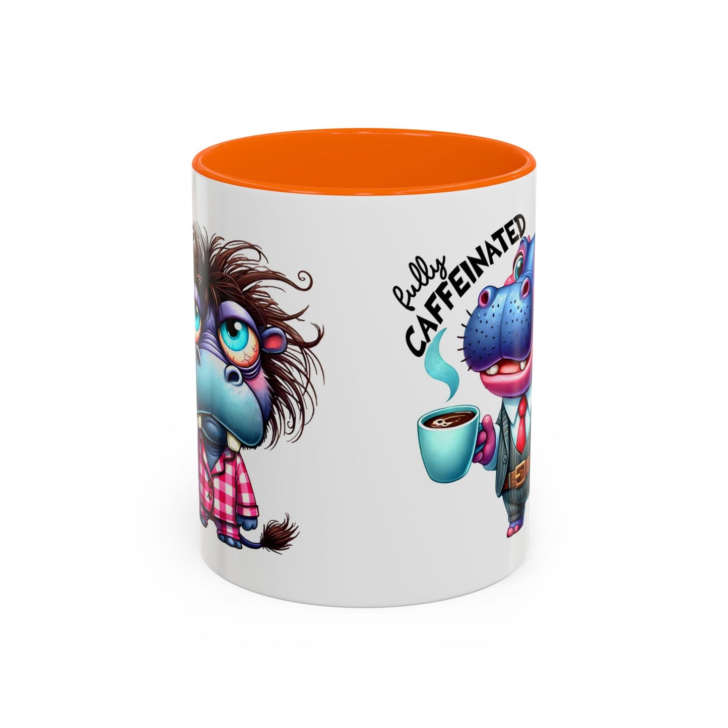 Whimsical Coffee Mug, Fun Animal Characters, Perfect Gift for Coffee Lovers, Quirky Office Decor, Birthday, Christmas
