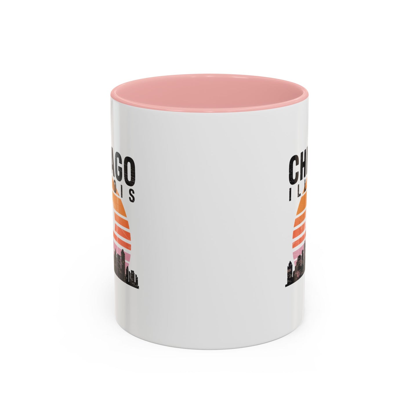 Chicago Skyline Accent Coffee Mug | Perfect Gift for Coffee Lovers, City Souvenir, Home Décor, Travel Memento, Chicago Enthusiasts