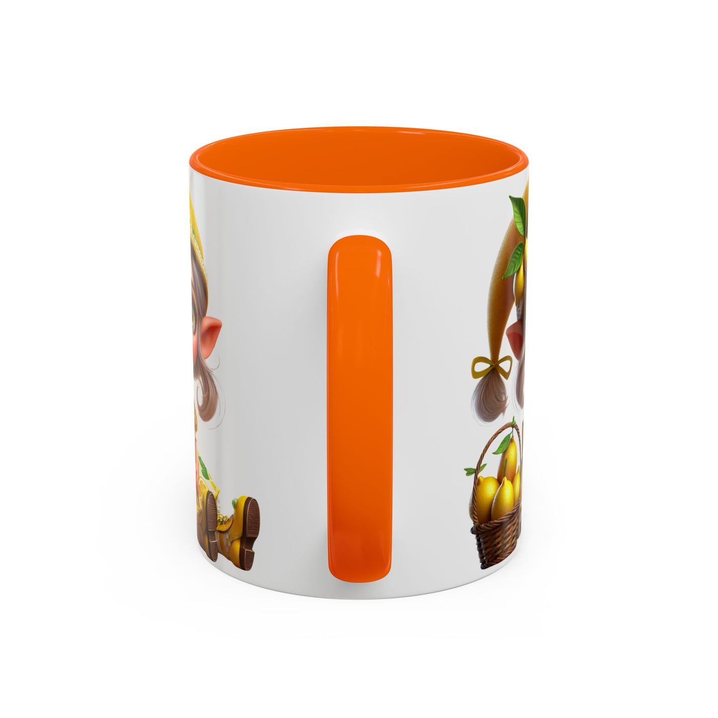 Whimsical Lemon Elf Coffee Mug - Perfect Gift for Spring & Summer