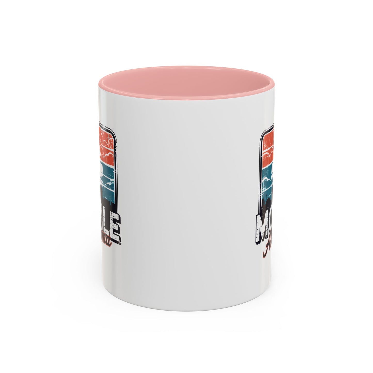 Mobile Alabama Sunset Accent Coffee Mug – Perfect Gift for Travelers, Coffee Lovers, Souvenir, Home Decor, Unique Mug