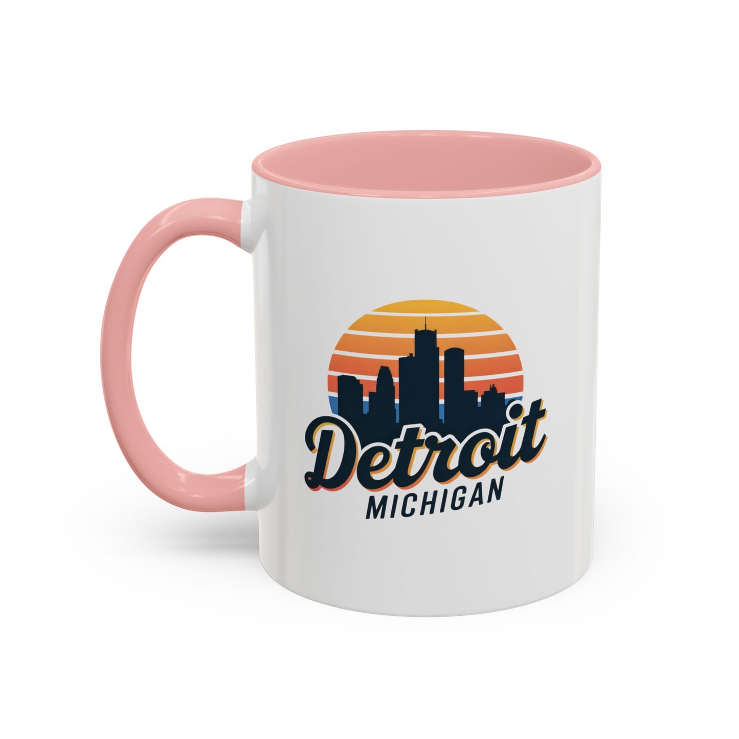 Detroit Skyline Coffee Mug - Perfect for Home, Gifts, Office Decor, Travel, Sunsets