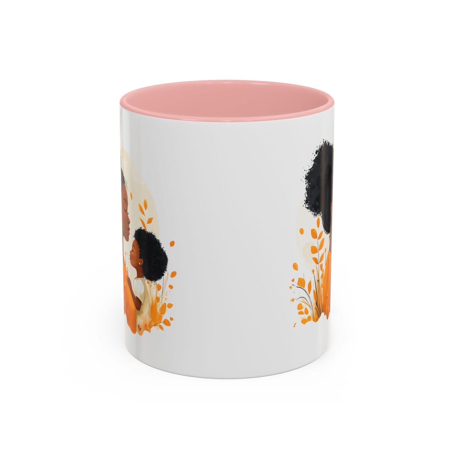 Warm Embrace Accent Coffee Mug | Perfect Gift for Mother's Day, Cozy Drinkware for Moms, Tea Lovers, Family Moments