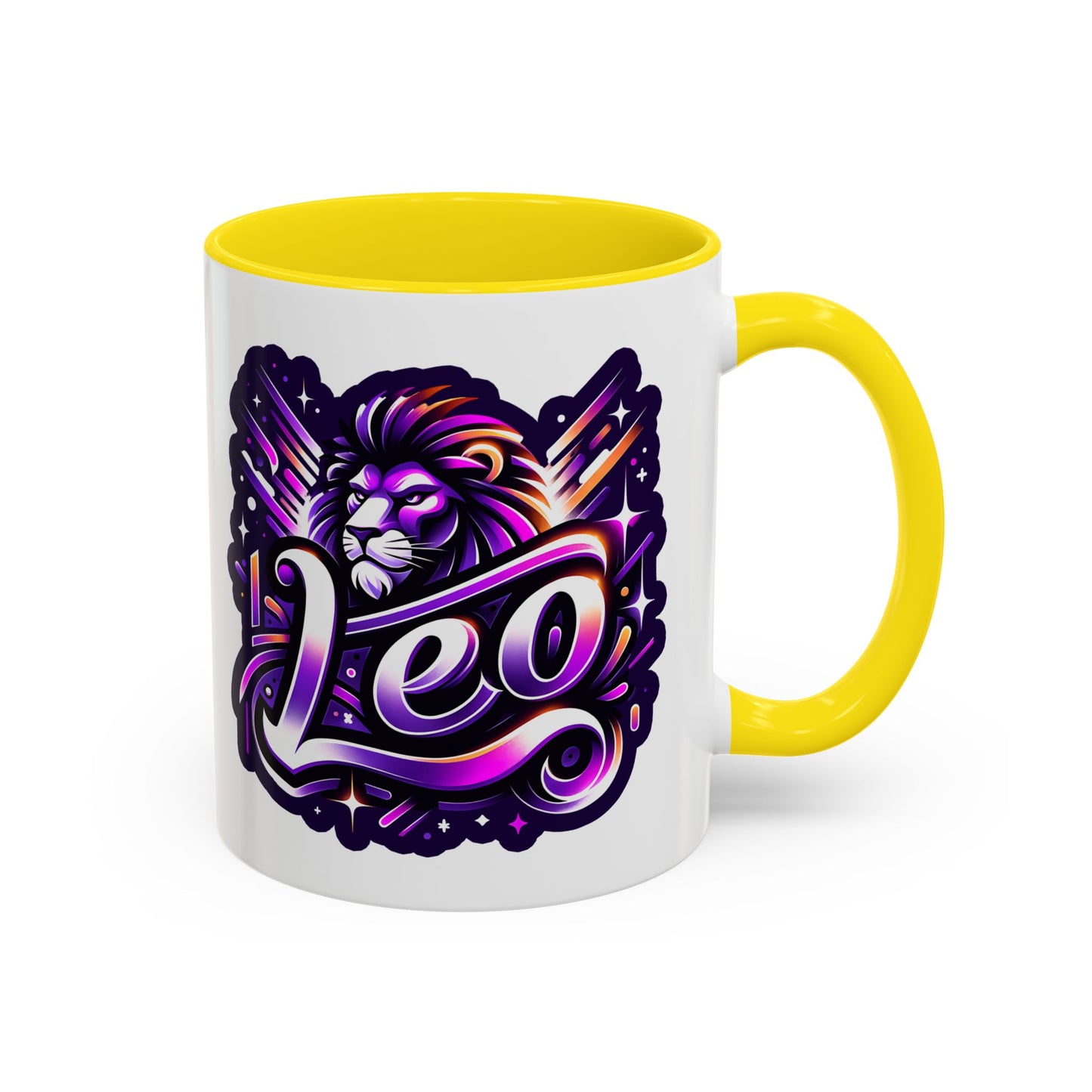 Vibrant Zodiac Leo Coffee Mug, Astrology Gift, Personalized Mug for Leo, Birthday Gift, Unique Home Décor