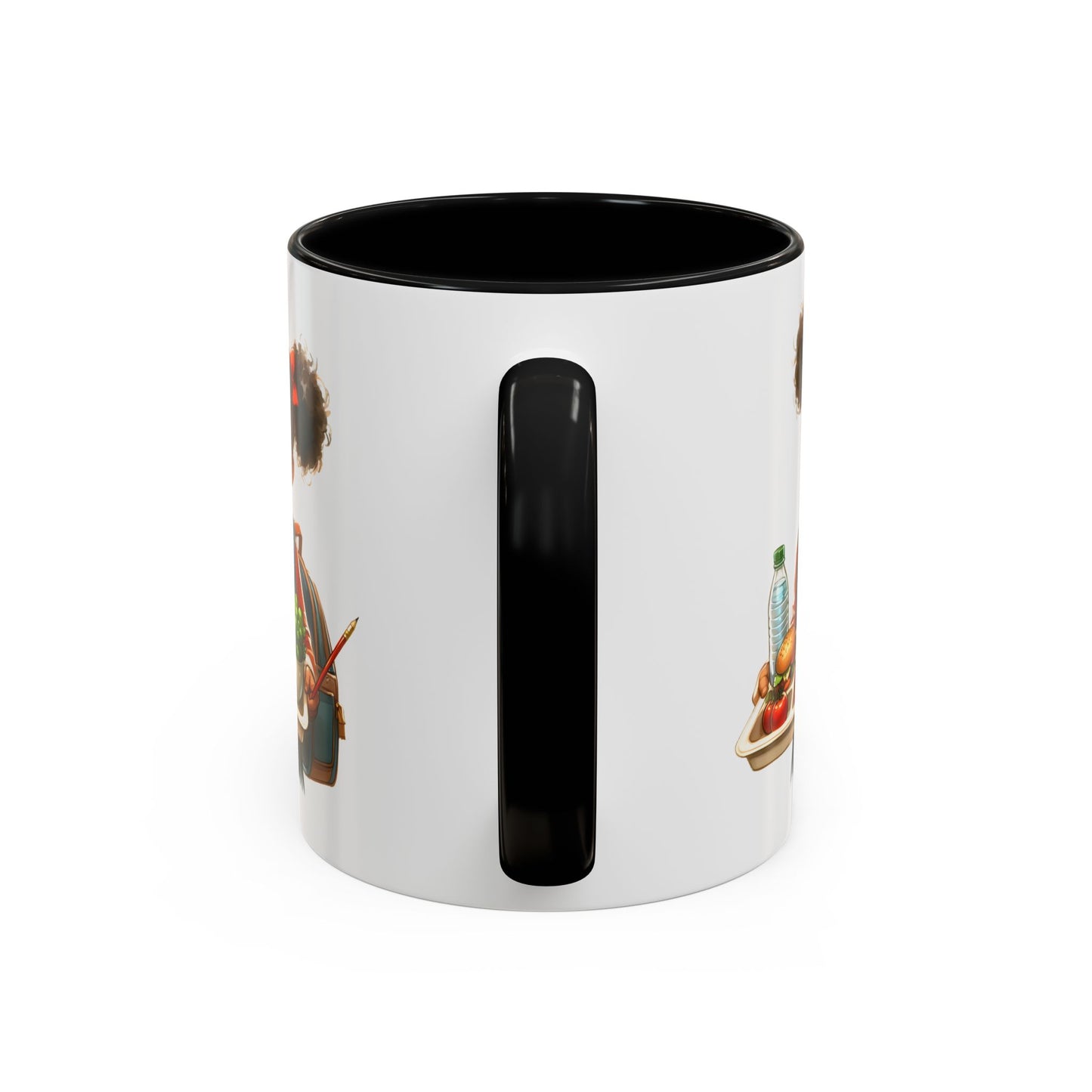 Happy Kids Accent Coffee Mug - Fun Drinkware for Home, School, Nursery, Gifts, Birthday, Holidays, Cute Design
