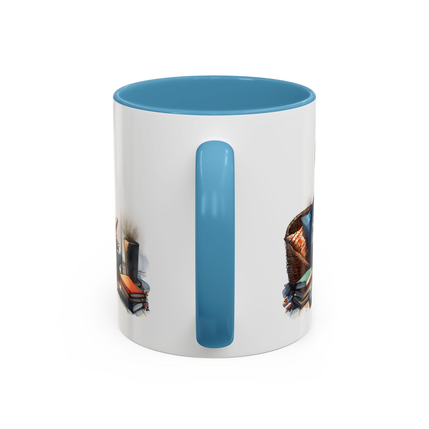 Cozy Reading Mug: Perfect Gift for Book Lovers, Cute Coffee Cup, Unique Home Decor, Ideal for Cozy Mornings, Fun Birthday Present