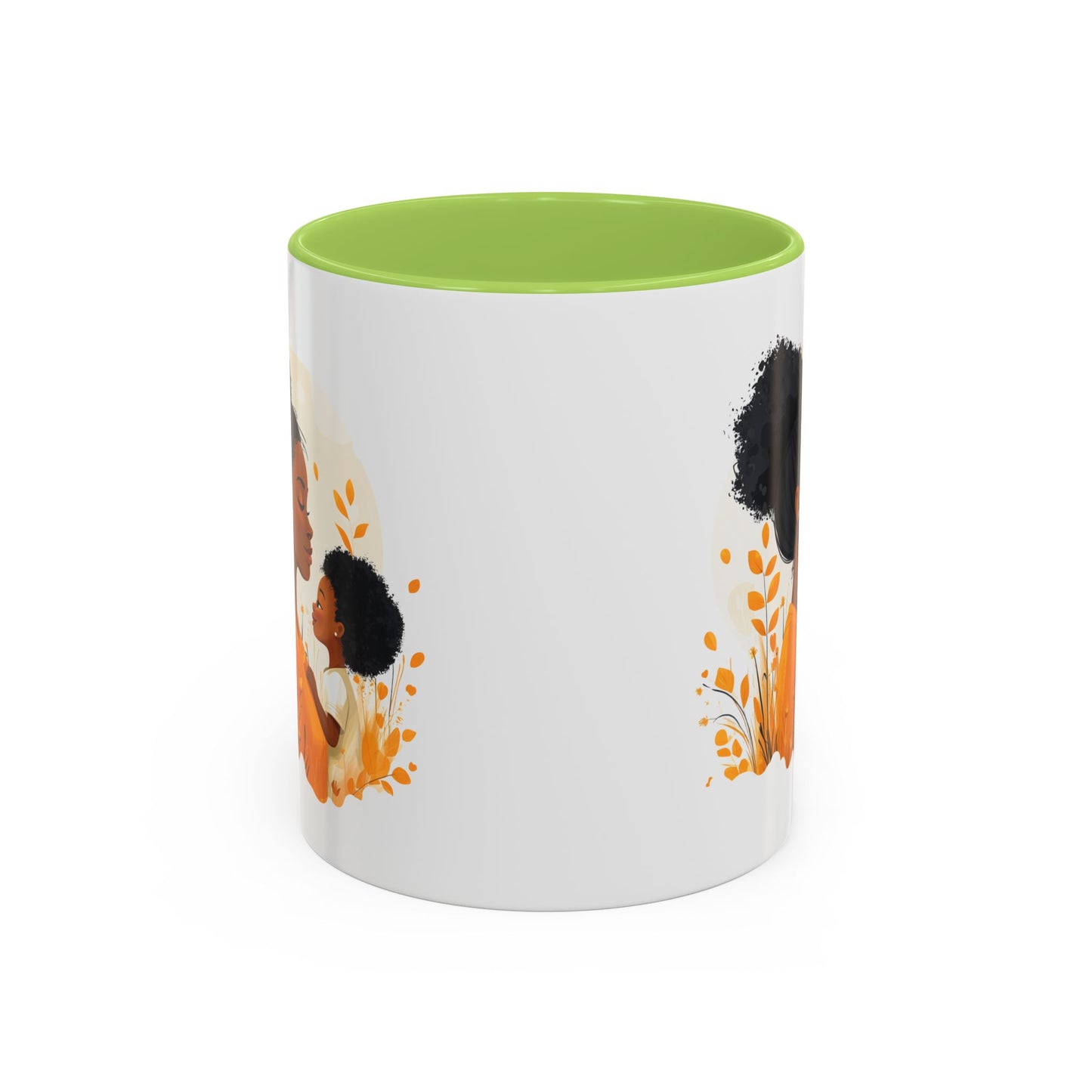 Warm Embrace Accent Coffee Mug | Perfect Gift for Mother's Day, Cozy Drinkware for Moms, Tea Lovers, Family Moments