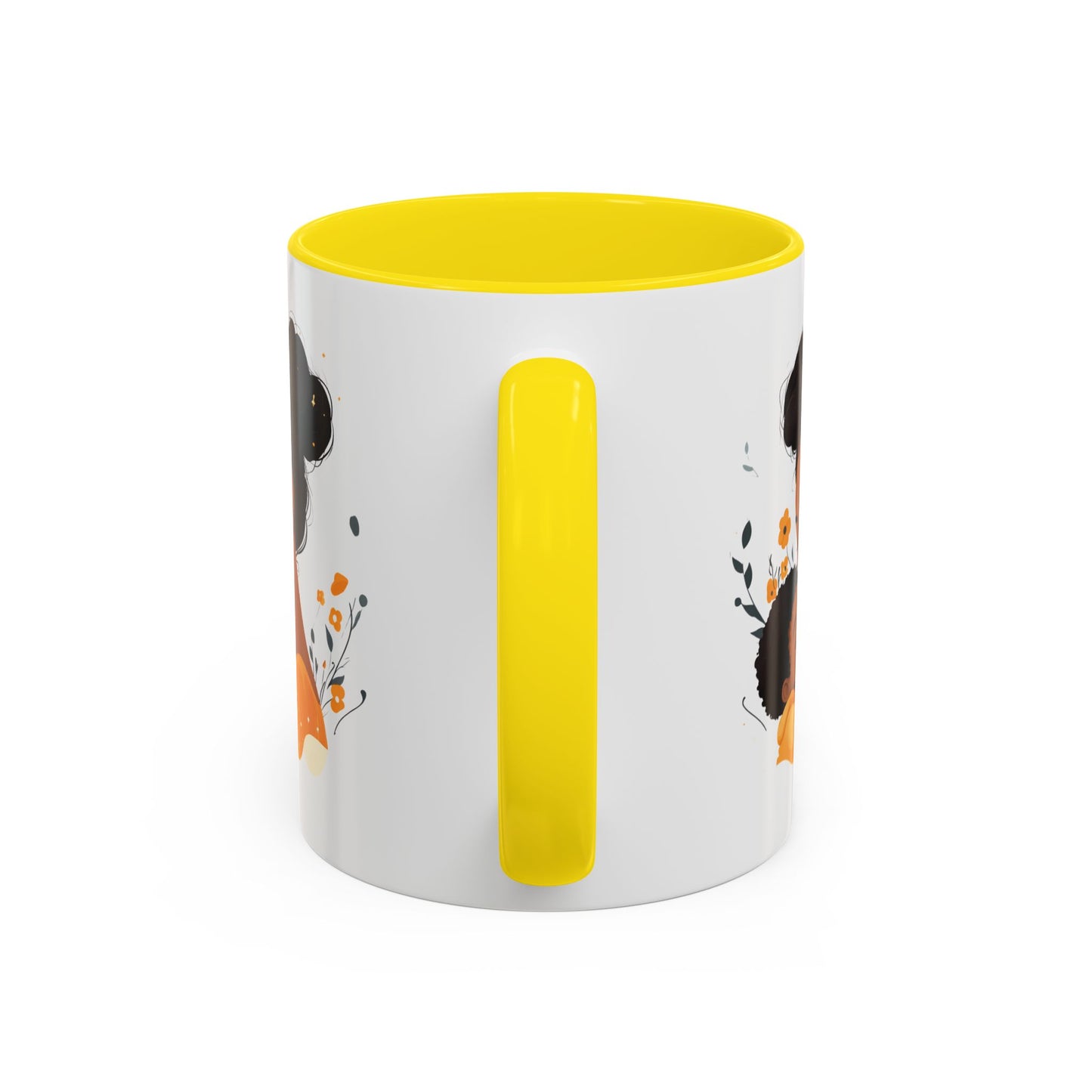 Mother and Child Accent Coffee Mug, Inspirational Drinkware, Gift for Mothers Day, Cute Family Mug, Cozy Coffee Cup, Loving Bond Mug