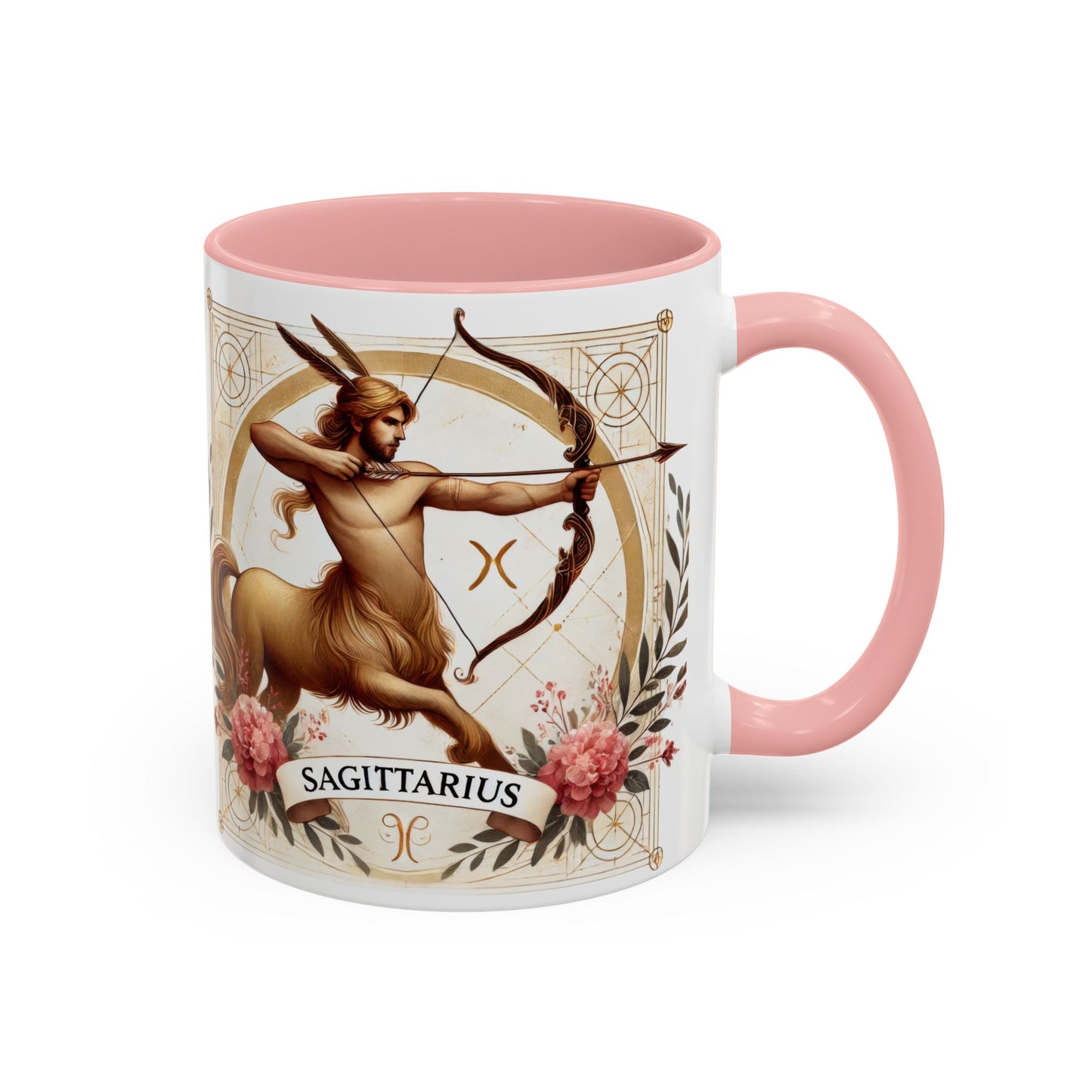Sagittarius Accent Coffee Mug – 11oz & 15oz – Zodiac Inspired Gift for Astrology Lovers