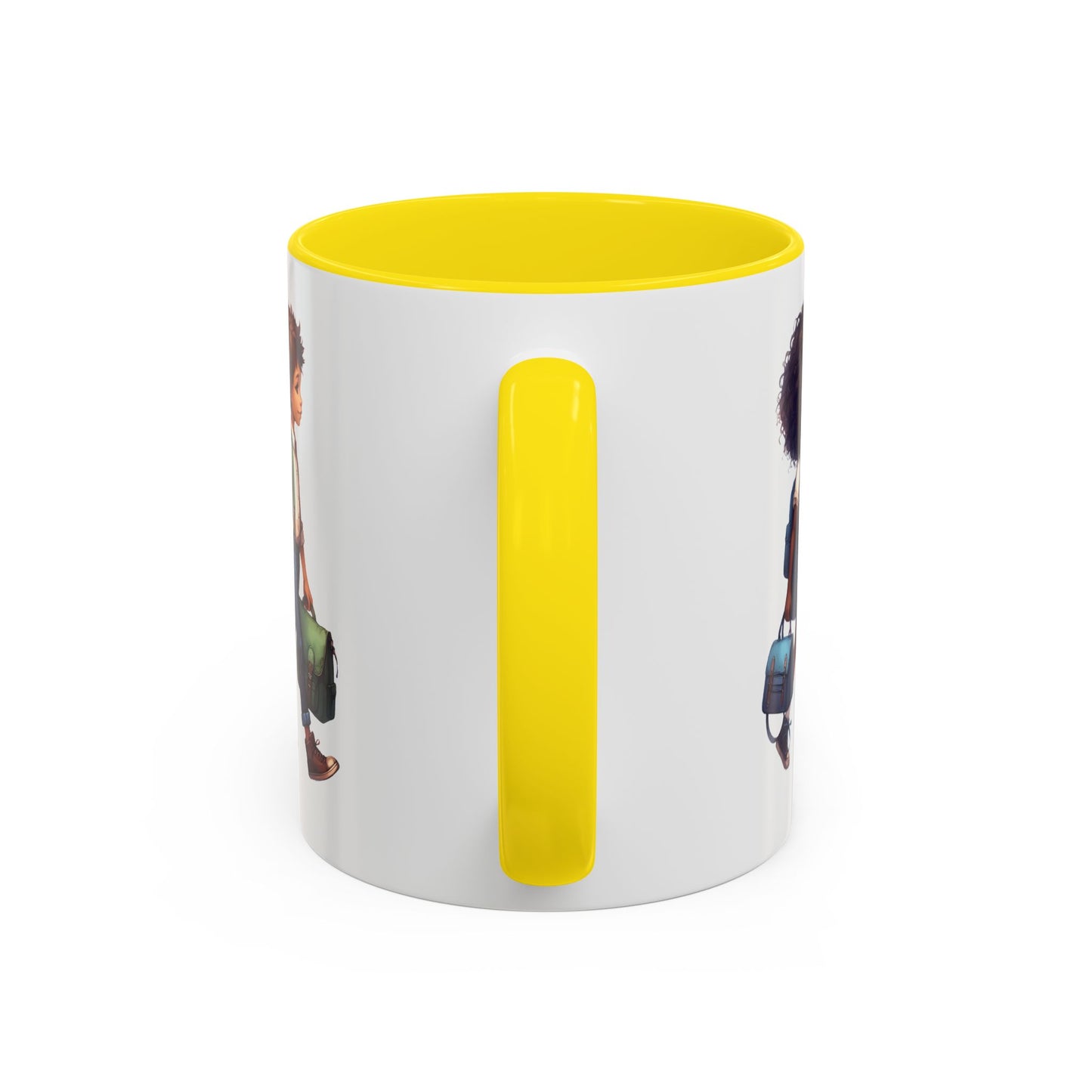 Kids' Adventure Coffee Mug - Perfect for Back to School, Cute Illustrations, Gift for Teachers, Children, and Artwork Lovers