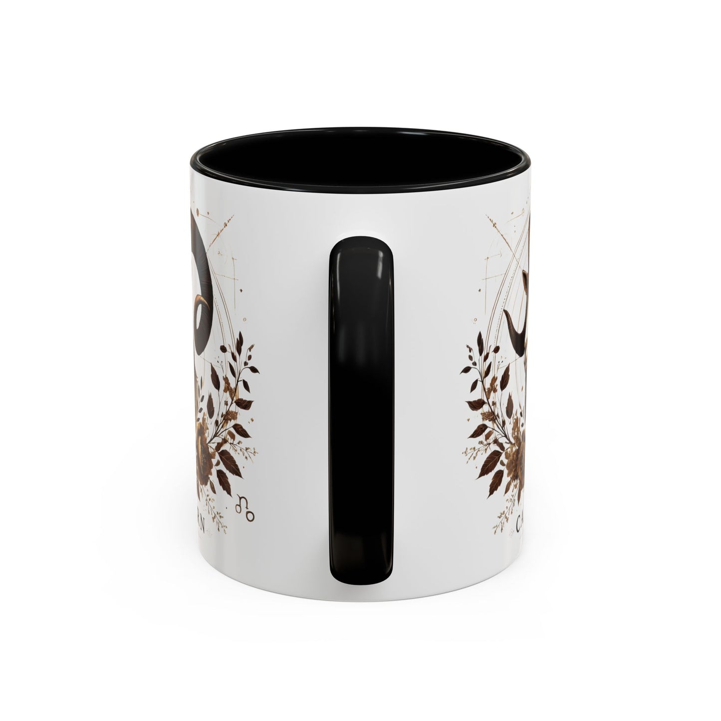 Capricorn Zodiac Coffee Mug - Elegant Astrological Design for Astrology Lovers